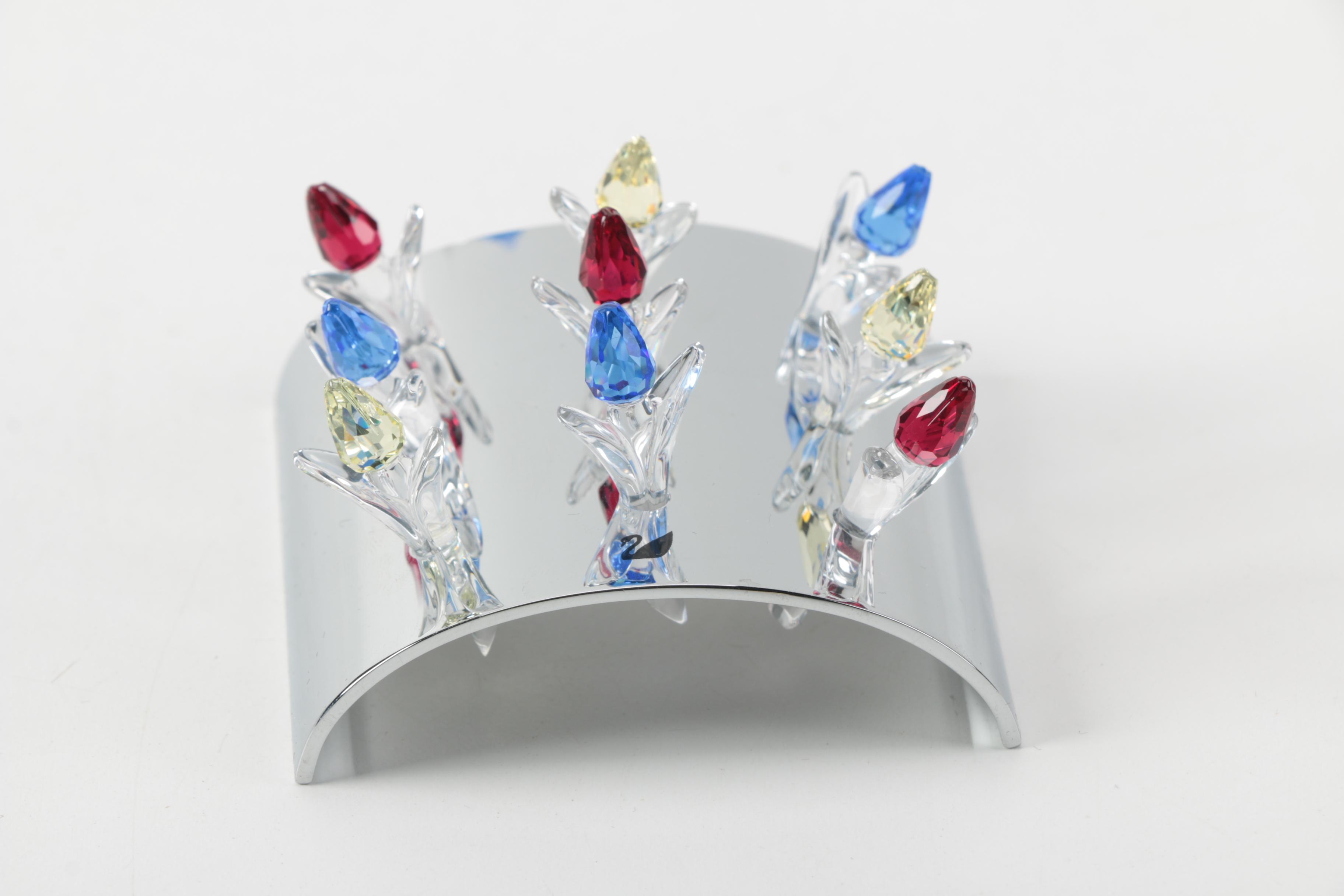 Swarovski Crystal Tulip Figurine Sets