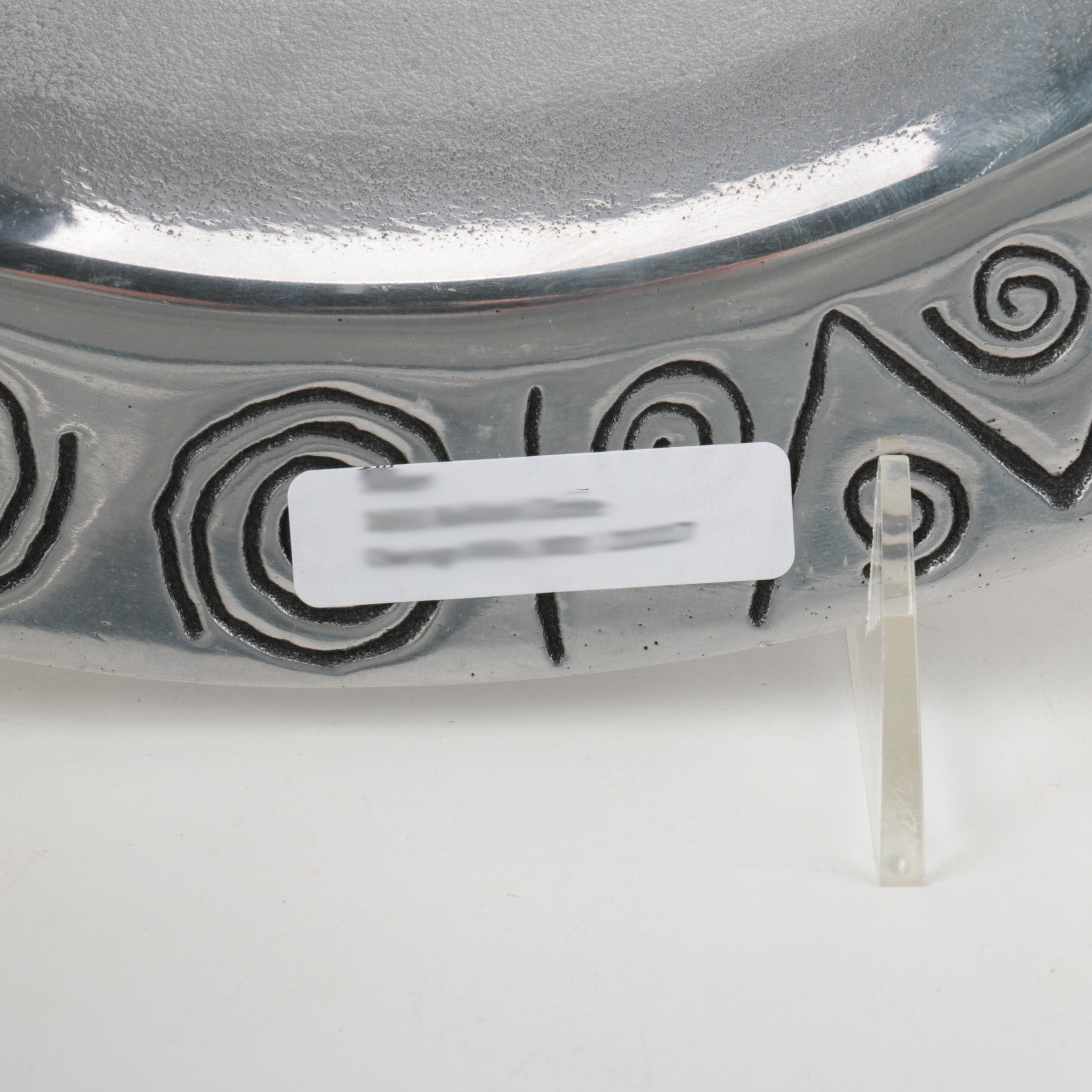 Wilton Armetale "Majolica" Salad Set and "Reggae" Pie Plate