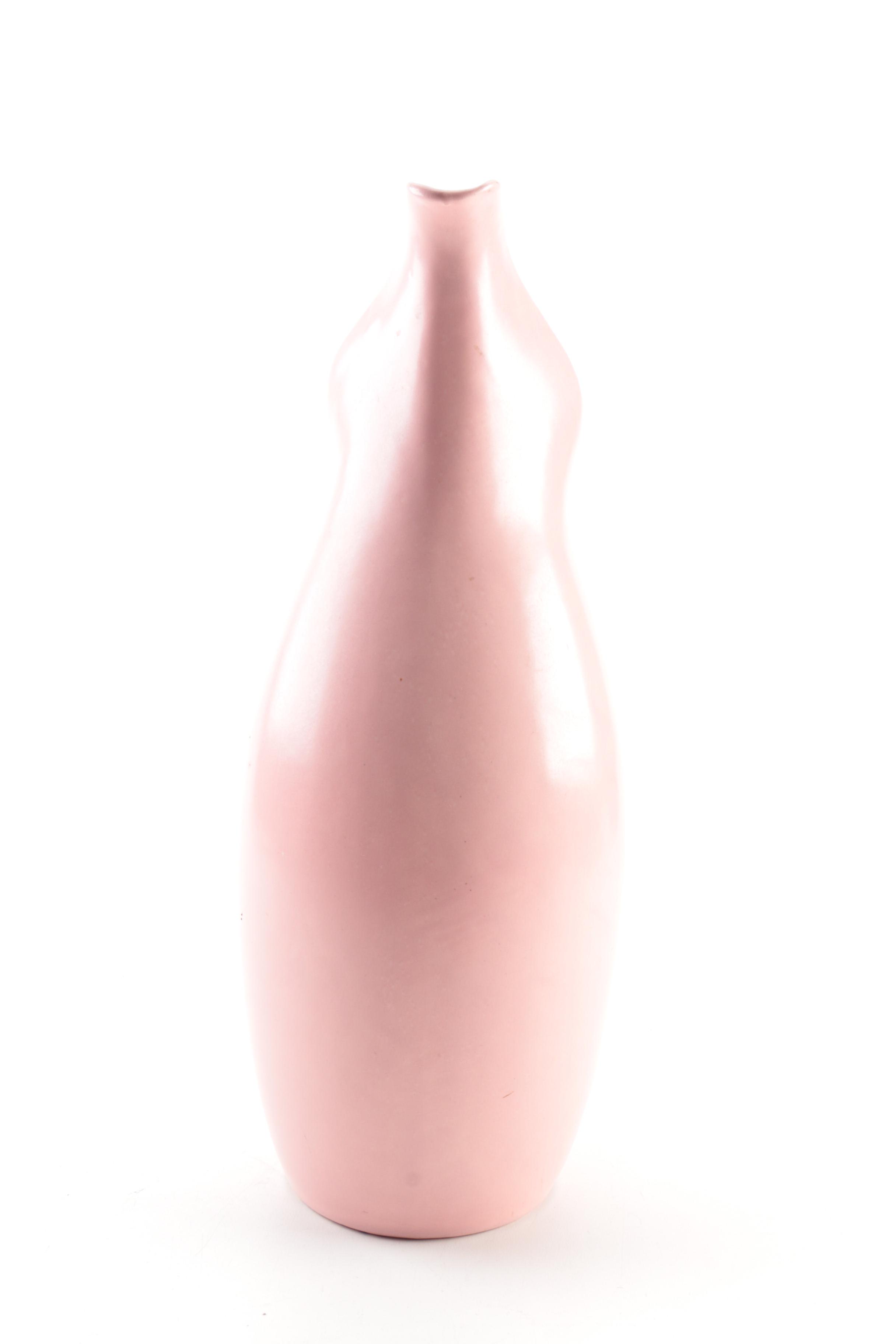 Pink Royal Haeger Art Deco Style Pitcher