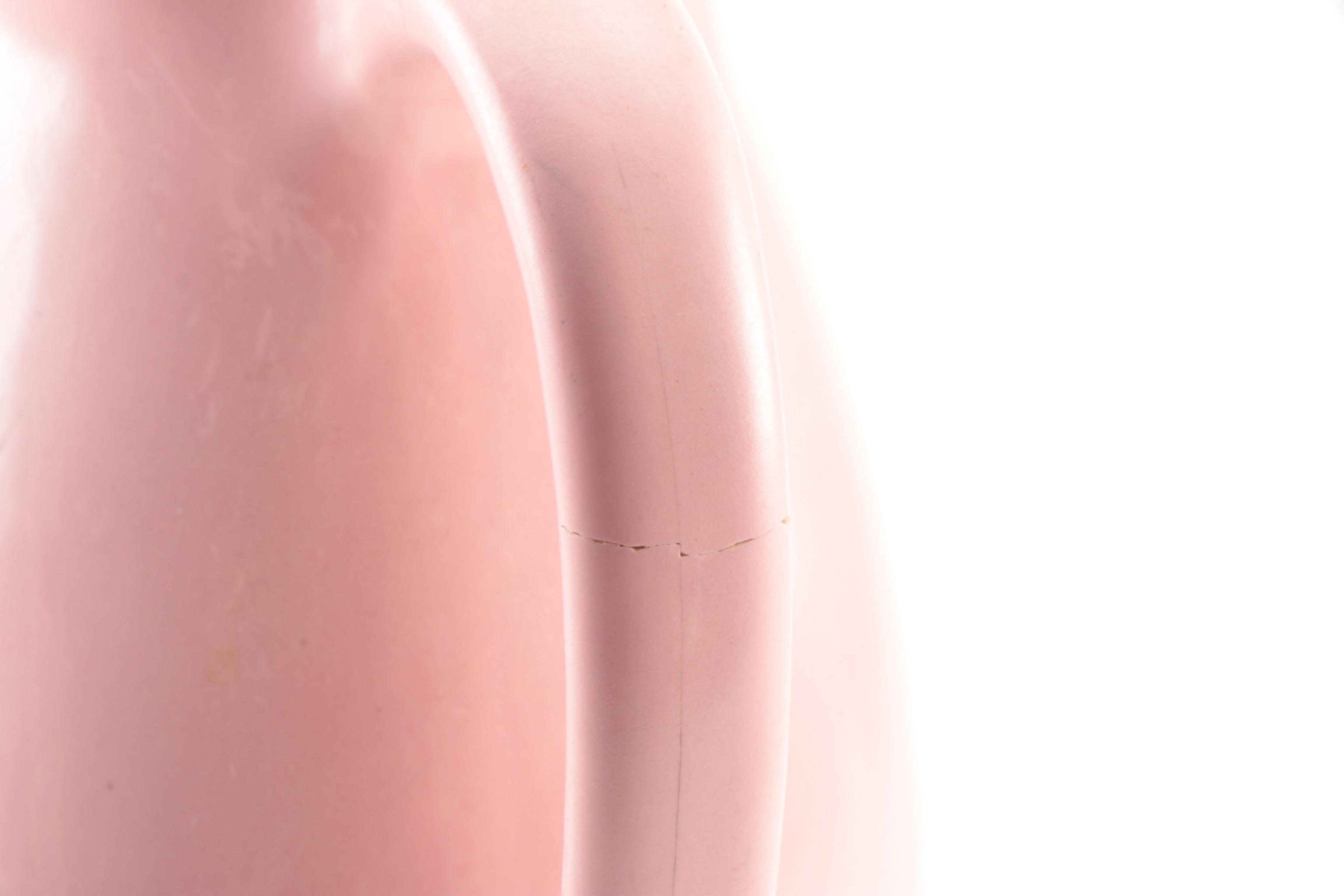 Pink Royal Haeger Art Deco Style Pitcher