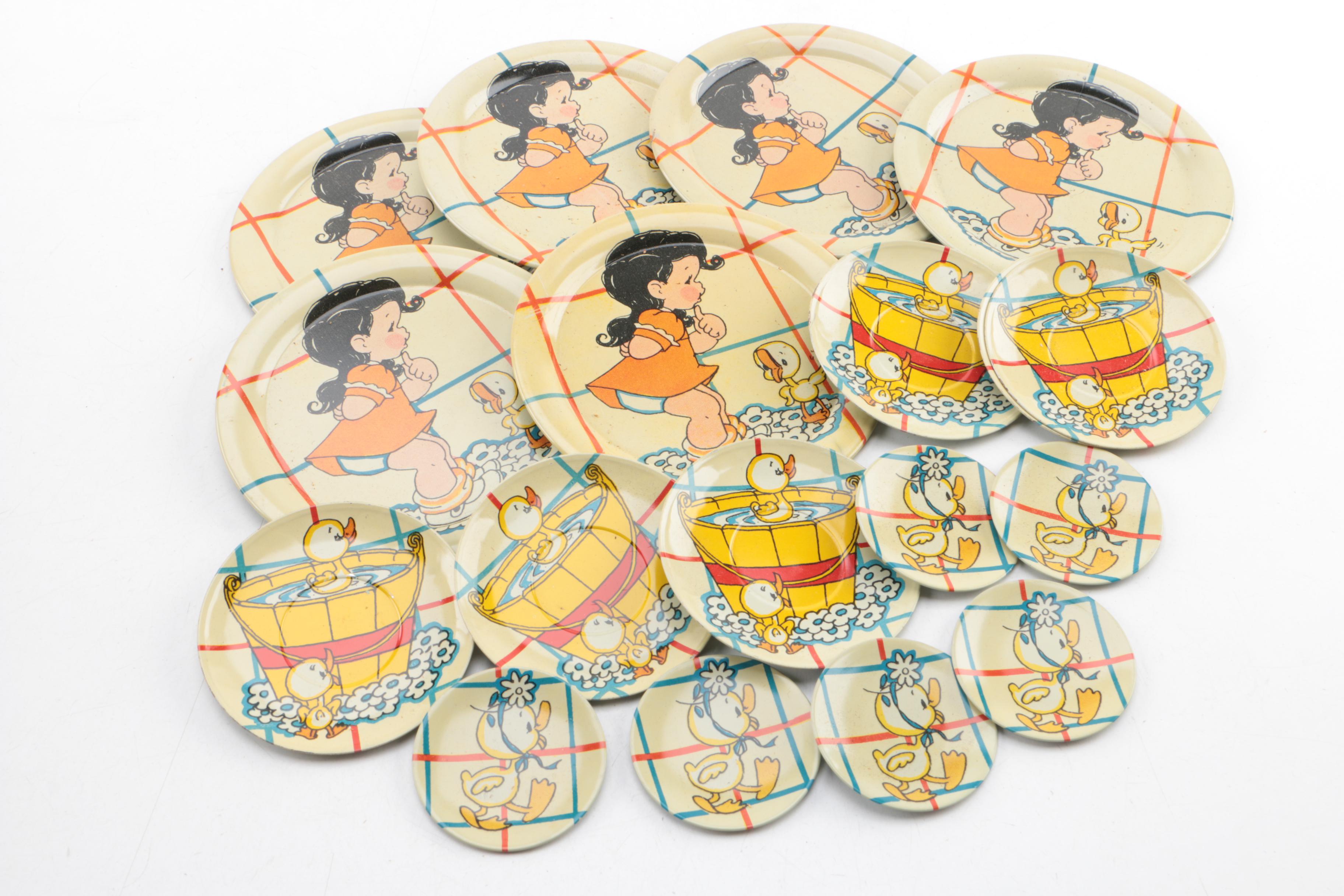 Vintage Child's Tea Set