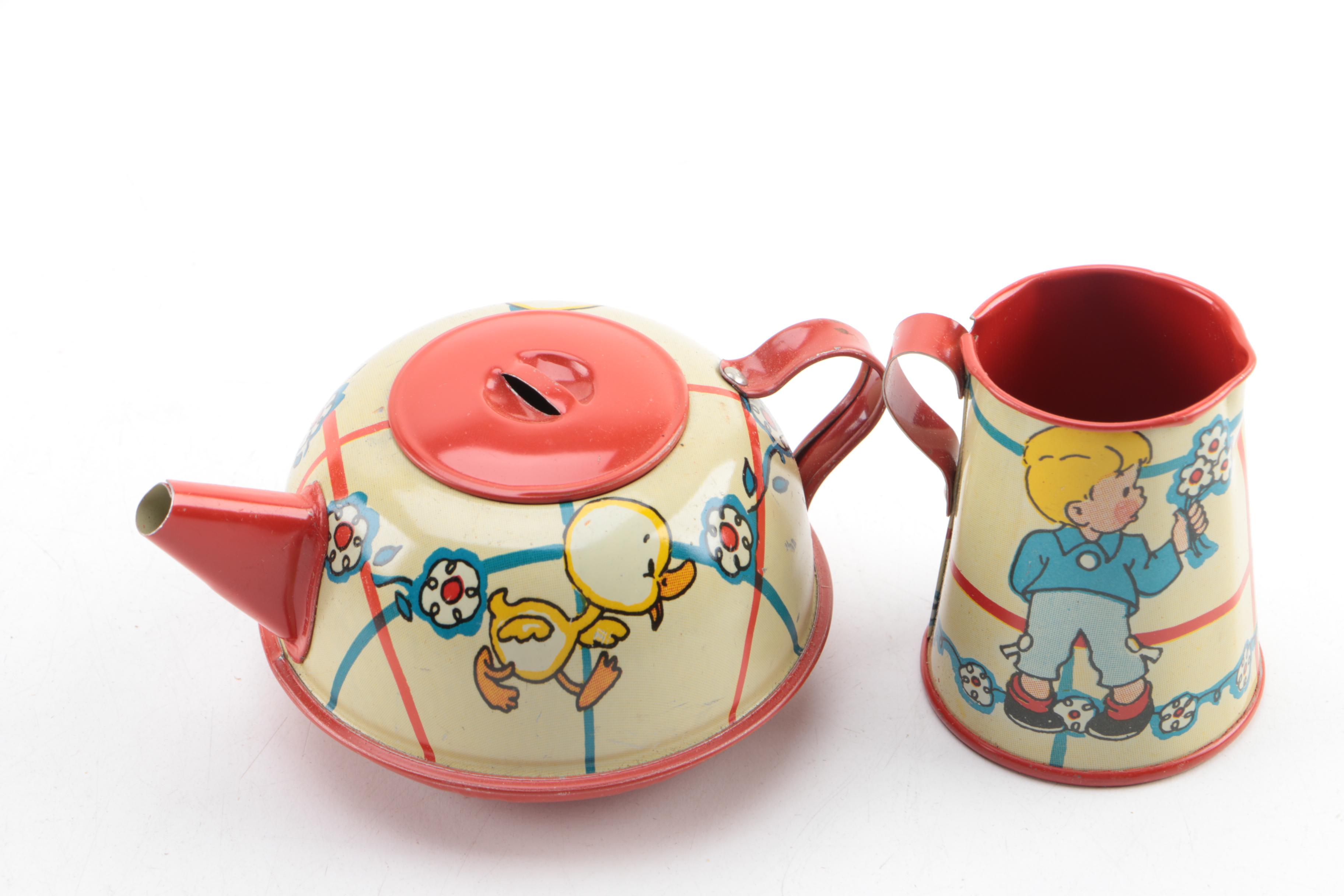 Vintage Child's Tea Set