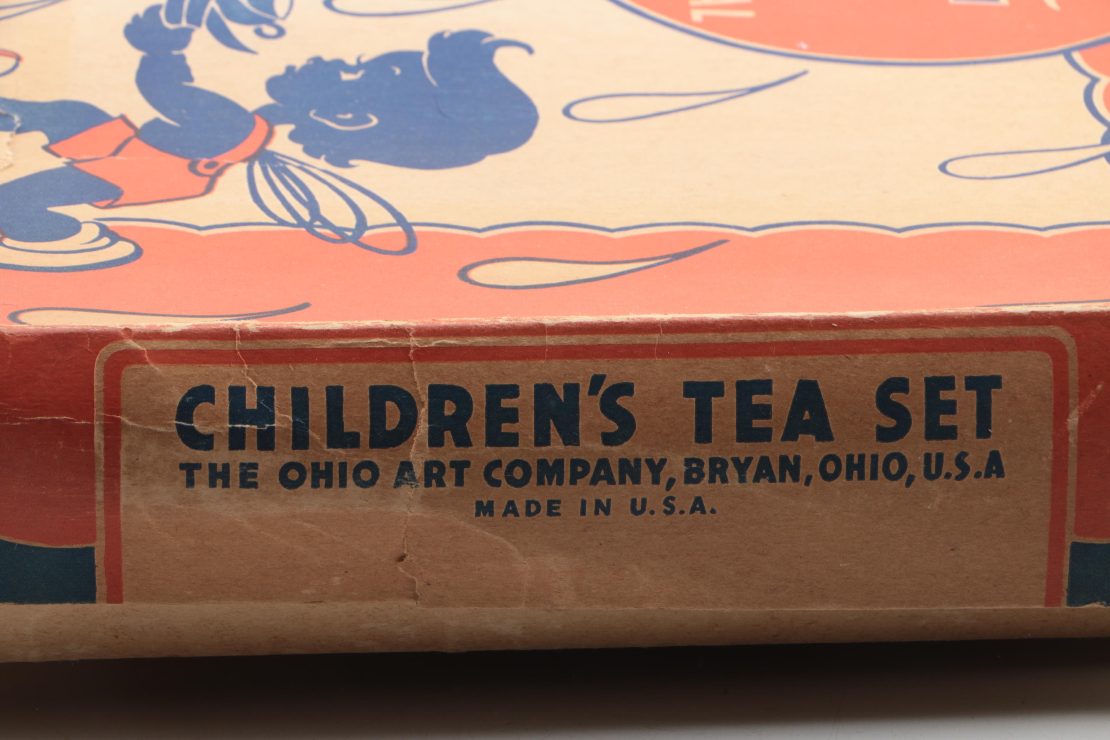 Vintage Child's Tea Set