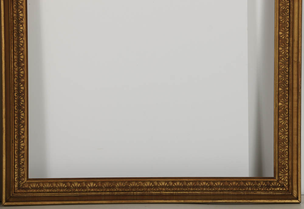 Three Gold-Toned Wooden Frames