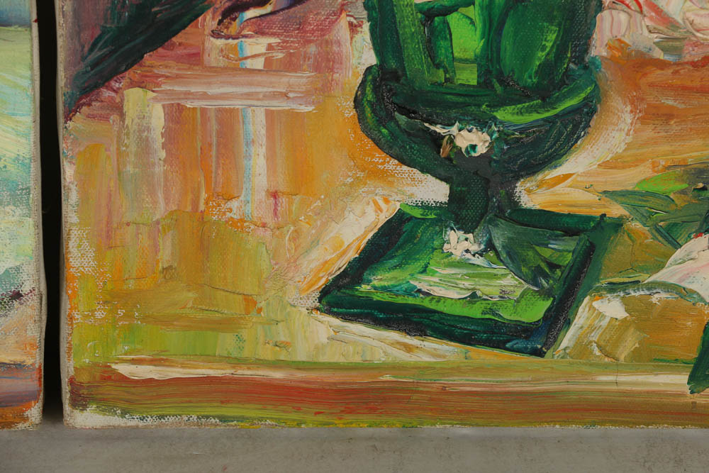 Three 20th Century Oil Paintings