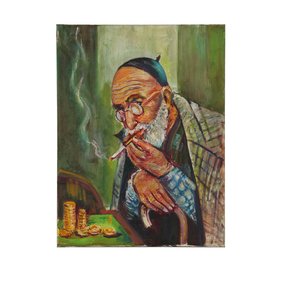 Mid-20th-Century Oil Painting