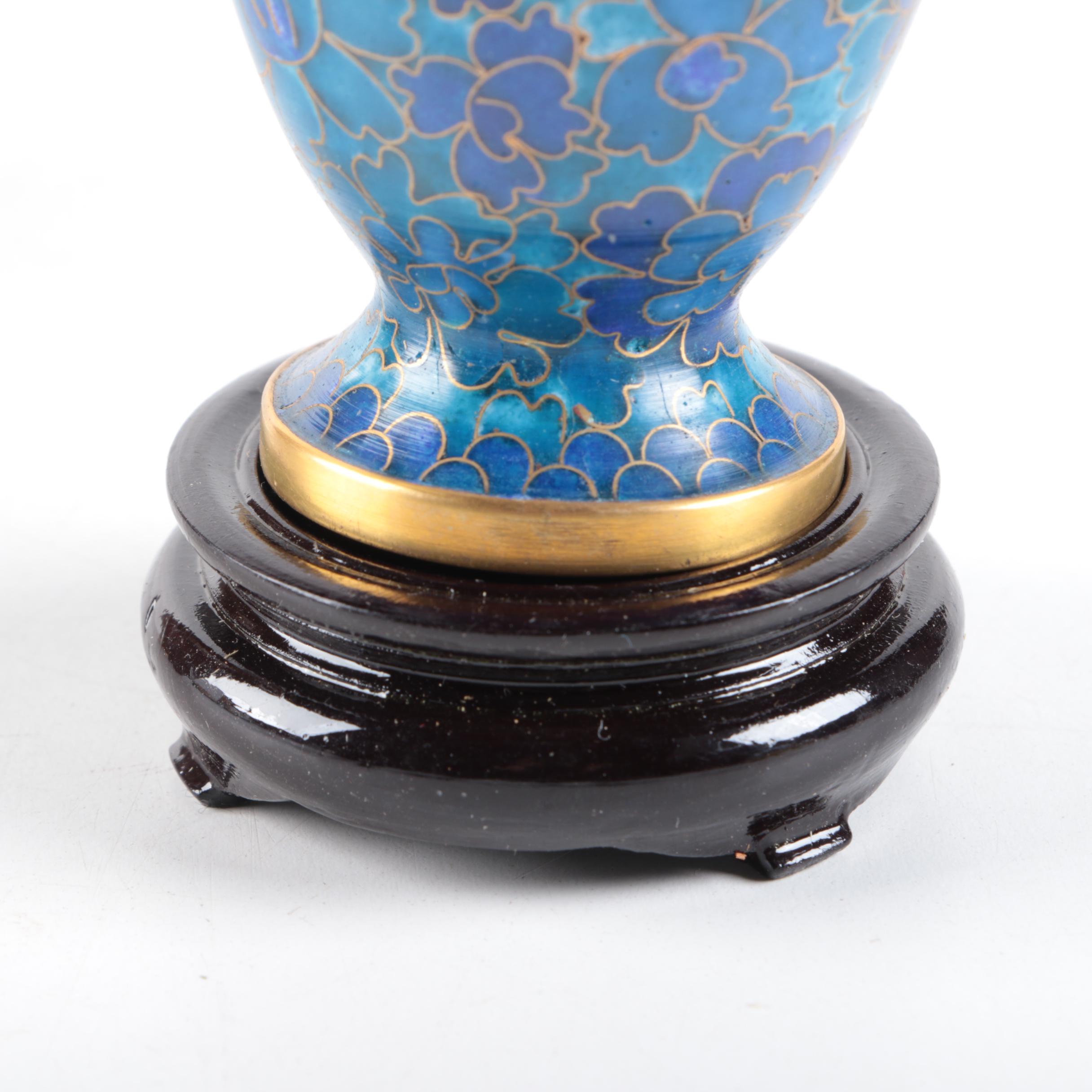 Chinese Cloisonné Vases