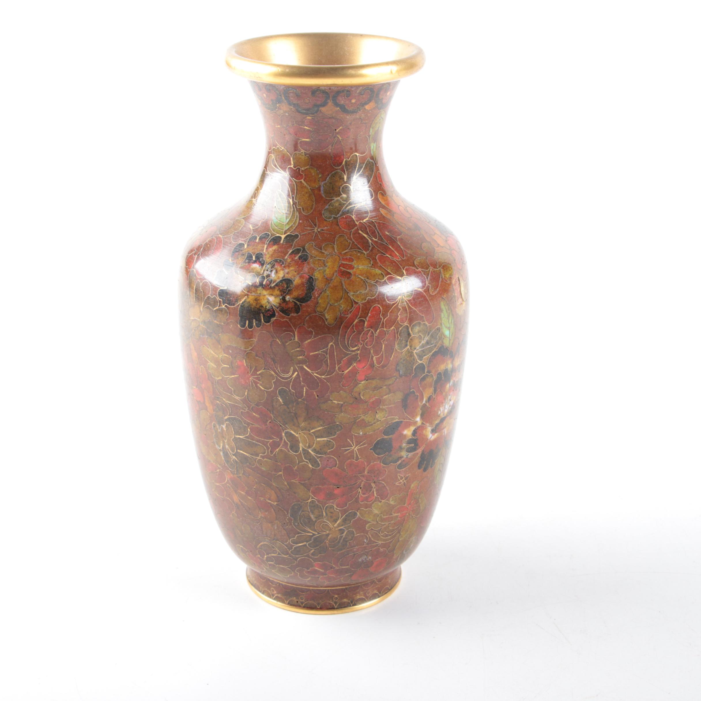 Chinese Cloisonné Vases