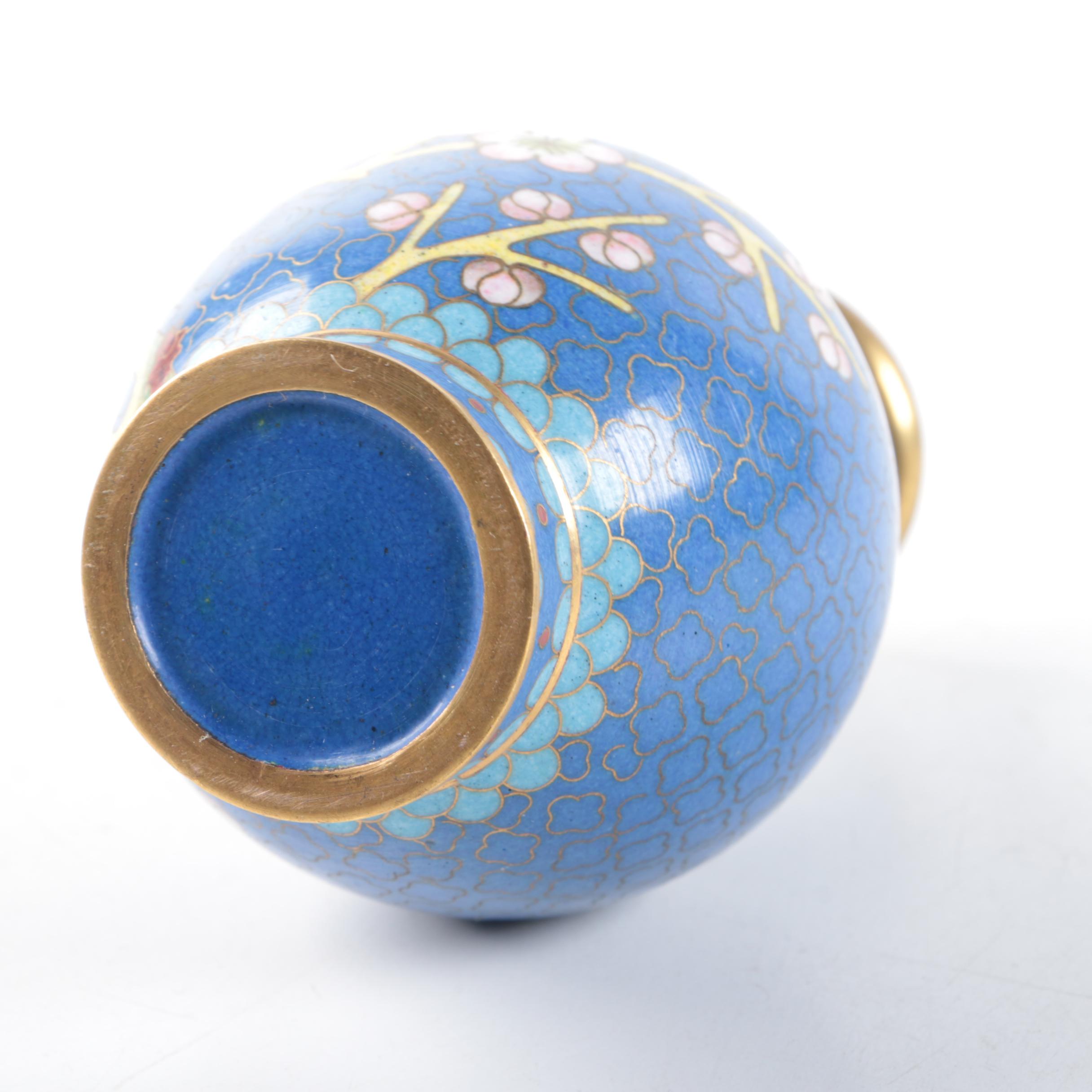 Chinese Cloisonné Vases