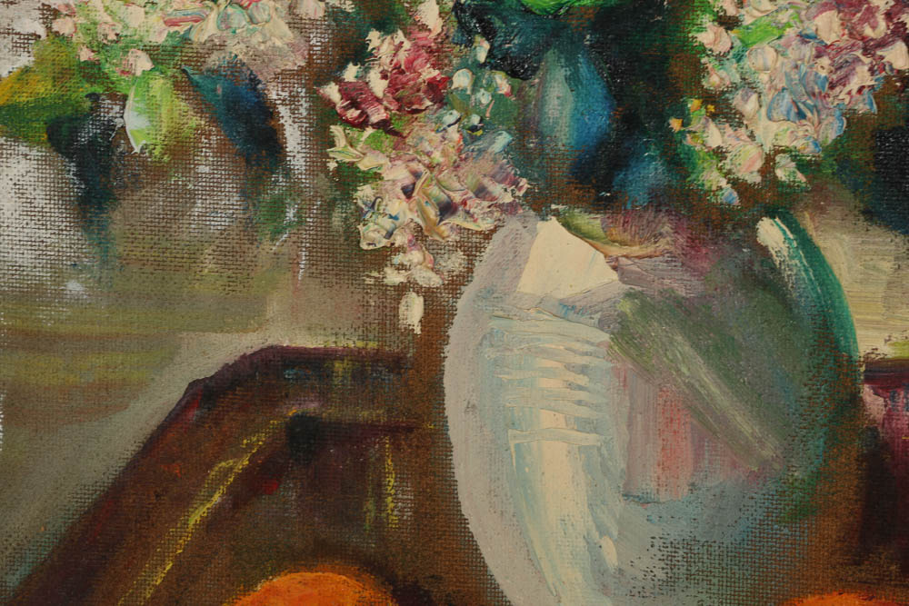 Two Mid-20th-Century Oil Paintings Attributed to Kathryn Tauber