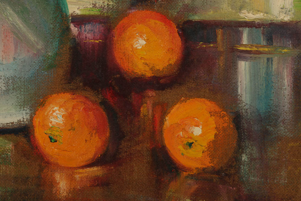 Two Mid-20th-Century Oil Paintings Attributed to Kathryn Tauber