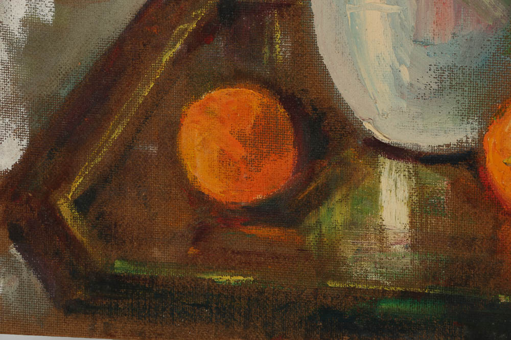 Two Mid-20th-Century Oil Paintings Attributed to Kathryn Tauber