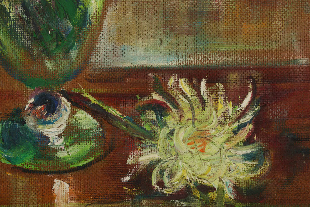 Two Mid-20th-Century Oil Paintings Attributed to Kathryn Tauber