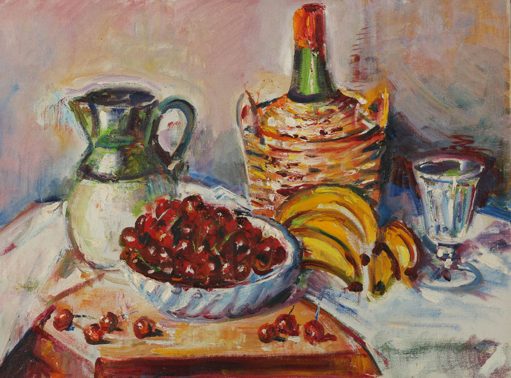 Two Mid-20th-Century Oil Paintings