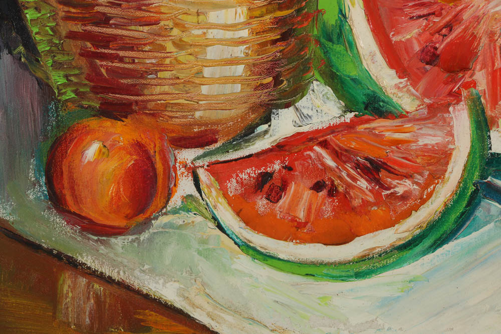 Two Mid-20th-Century Oil Paintings