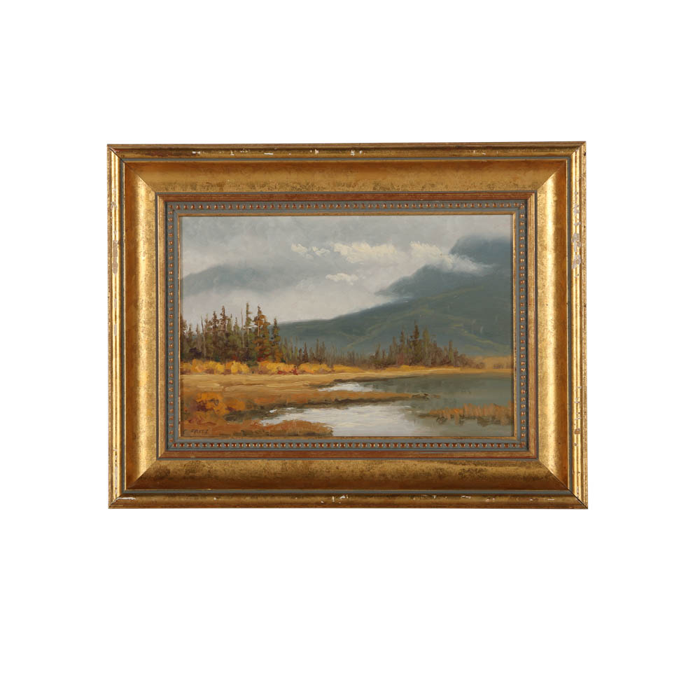 Charles Fritz Oil Painting