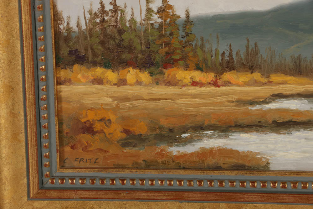 Charles Fritz Oil Painting