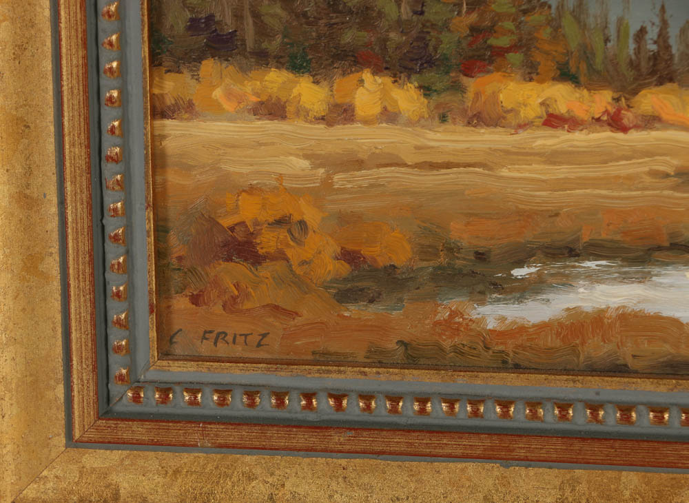 Charles Fritz Oil Painting