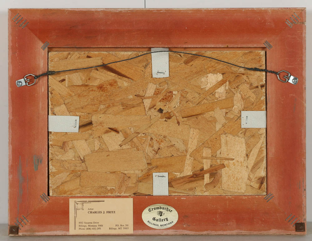 Charles Fritz Oil Painting