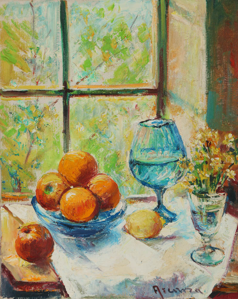 Two Fernando Ruiz de Ascarza Oil Paintings