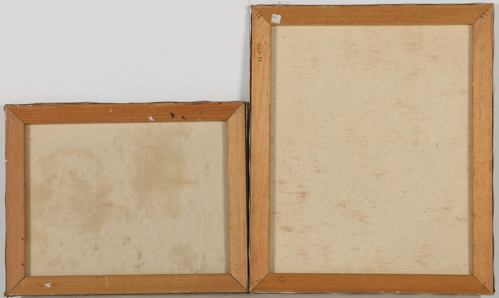 Two Fernando Ruiz de Ascarza Oil Paintings