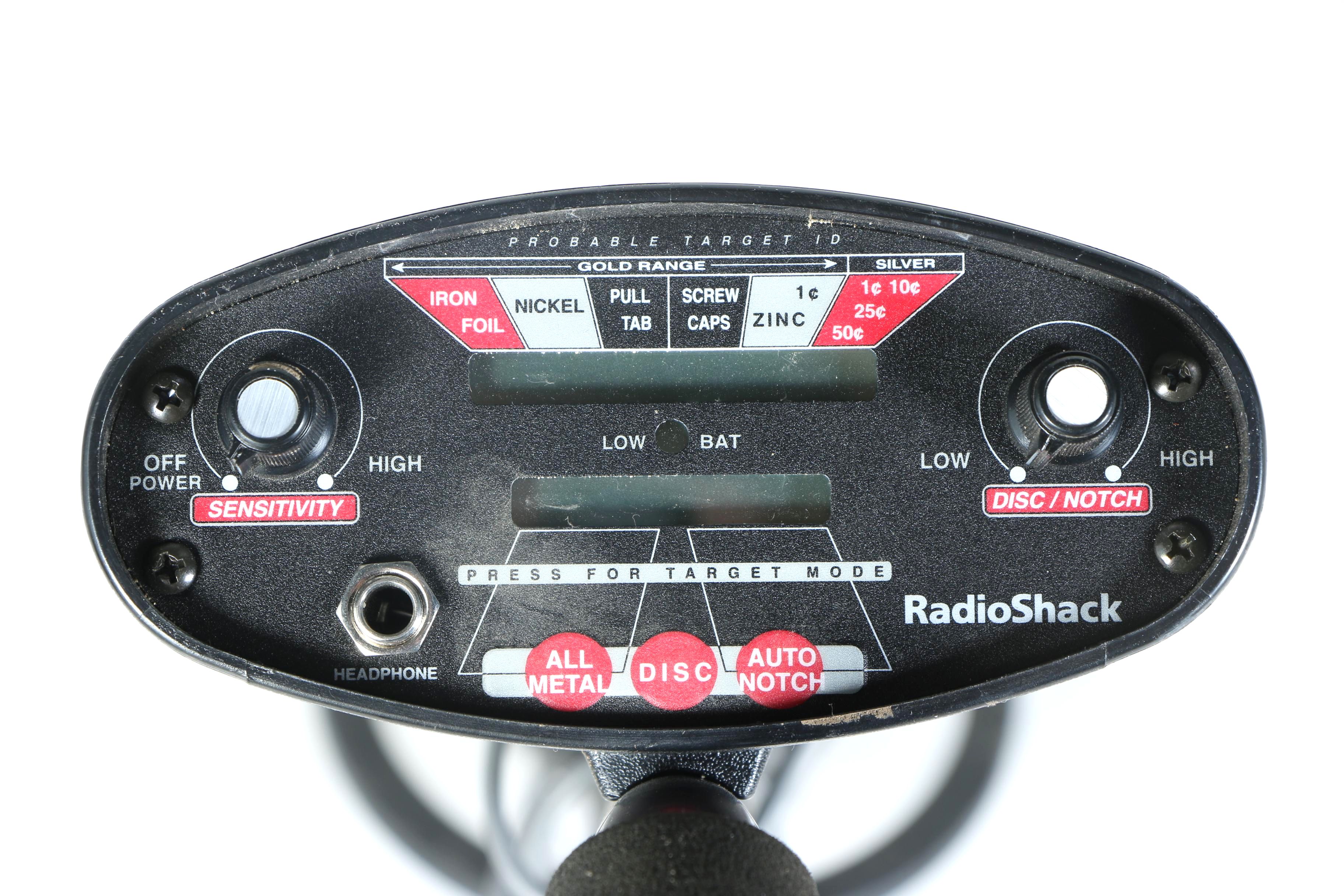 Radio Shack Discovery 2000 Metal Detector
