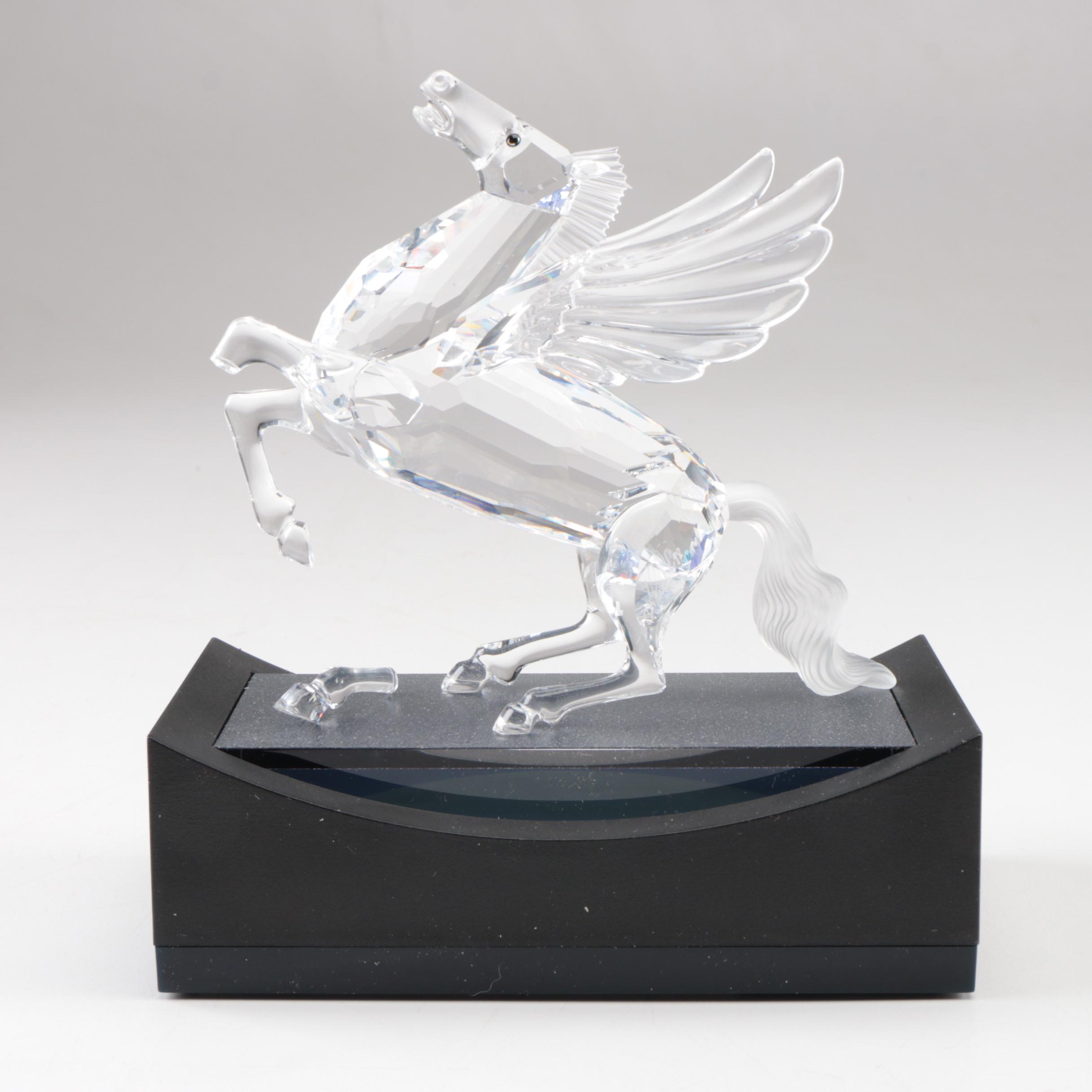 1998 Swarovski SCS Annual Edition Pegasus Crystal Figurine