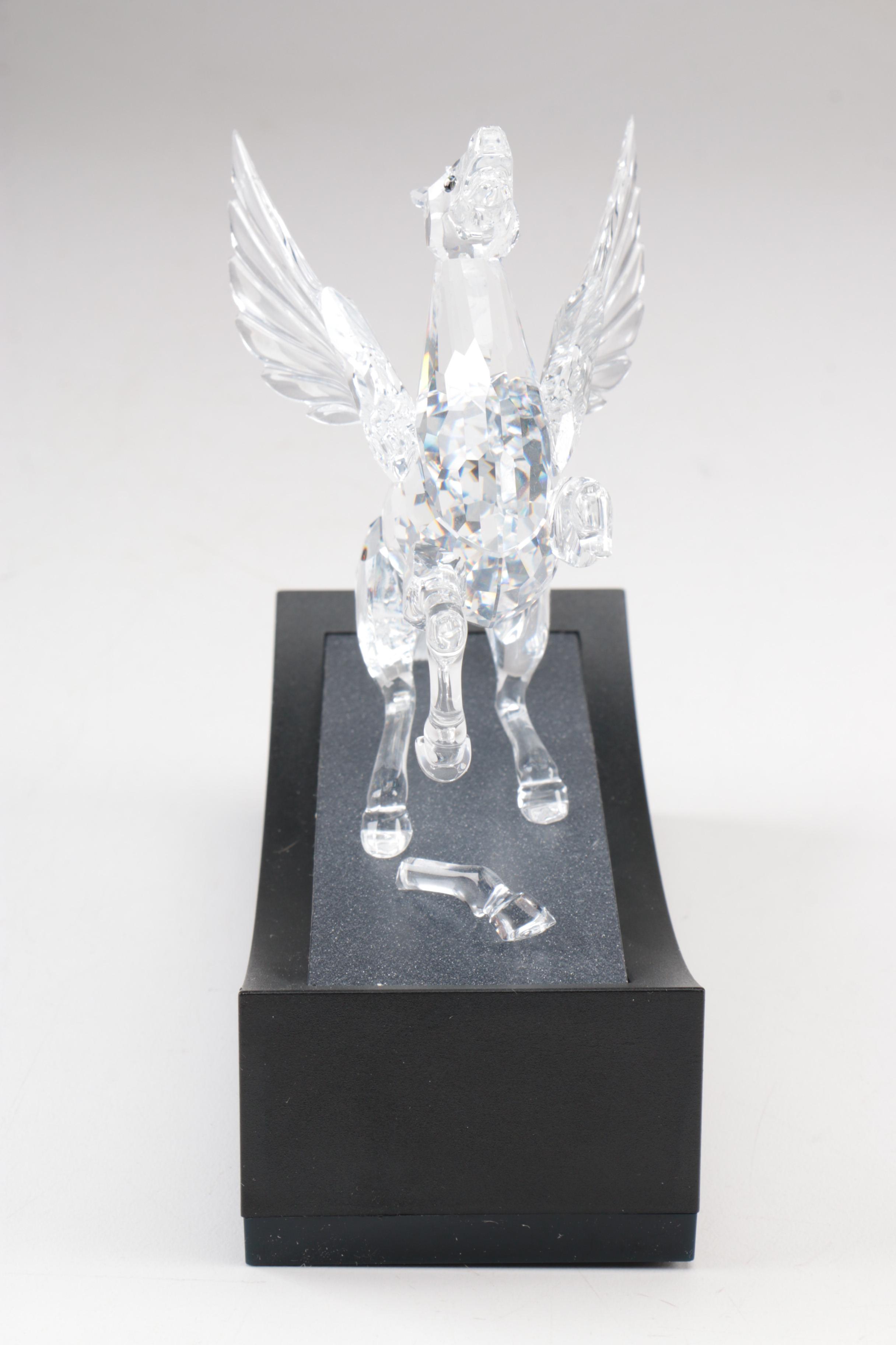 1998 Swarovski SCS Annual Edition Pegasus Crystal Figurine
