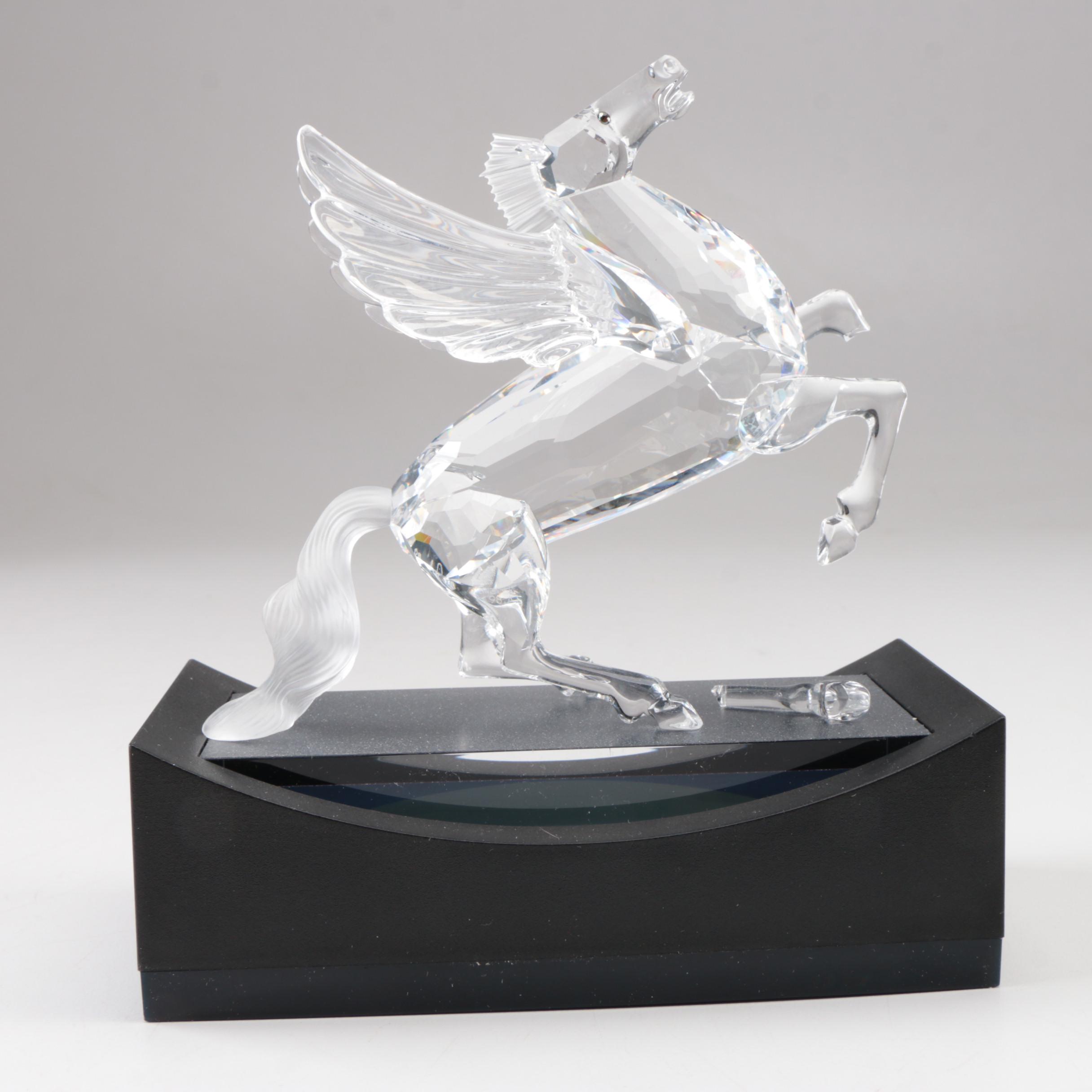 1998 Swarovski SCS Annual Edition Pegasus Crystal Figurine