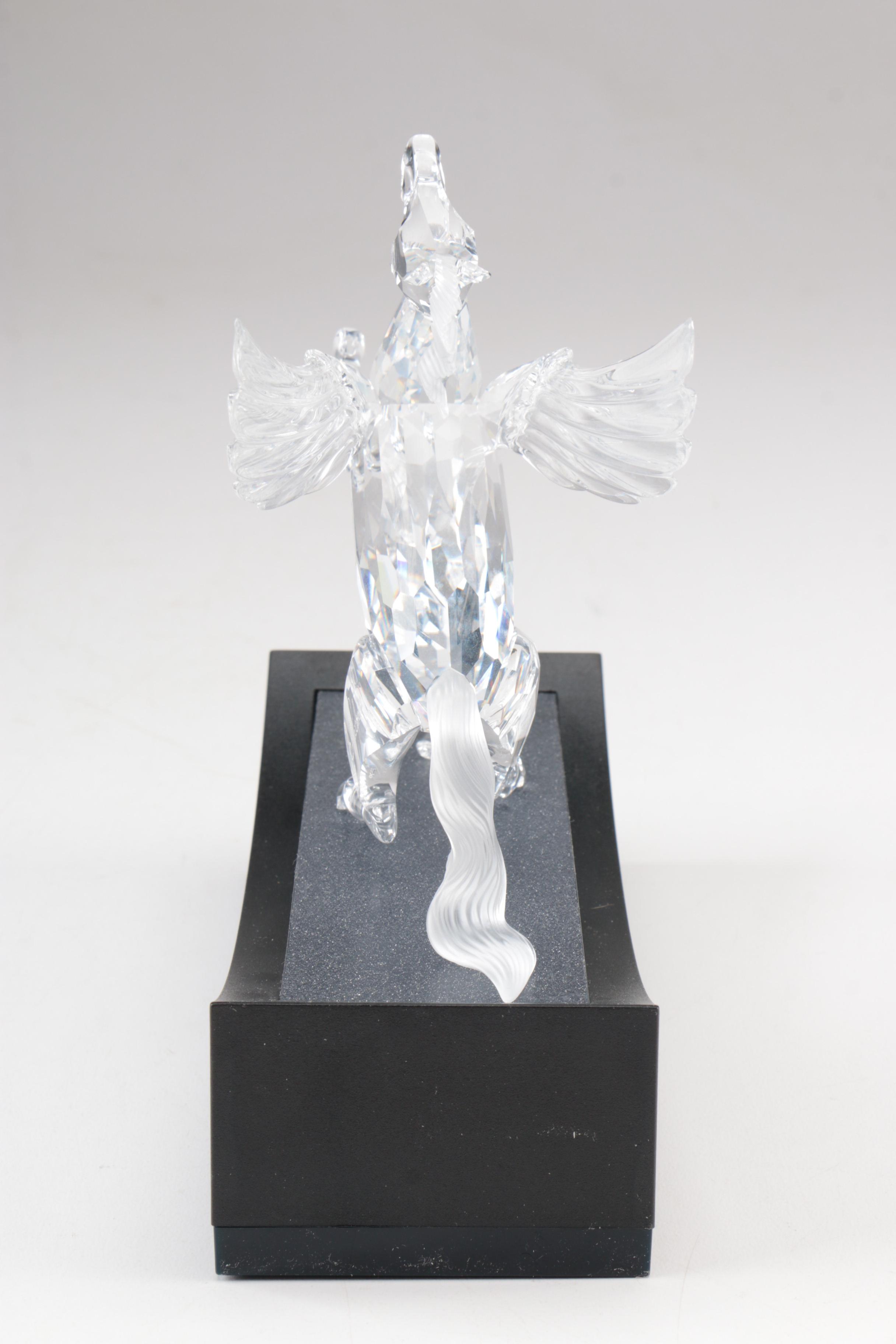 1998 Swarovski SCS Annual Edition Pegasus Crystal Figurine