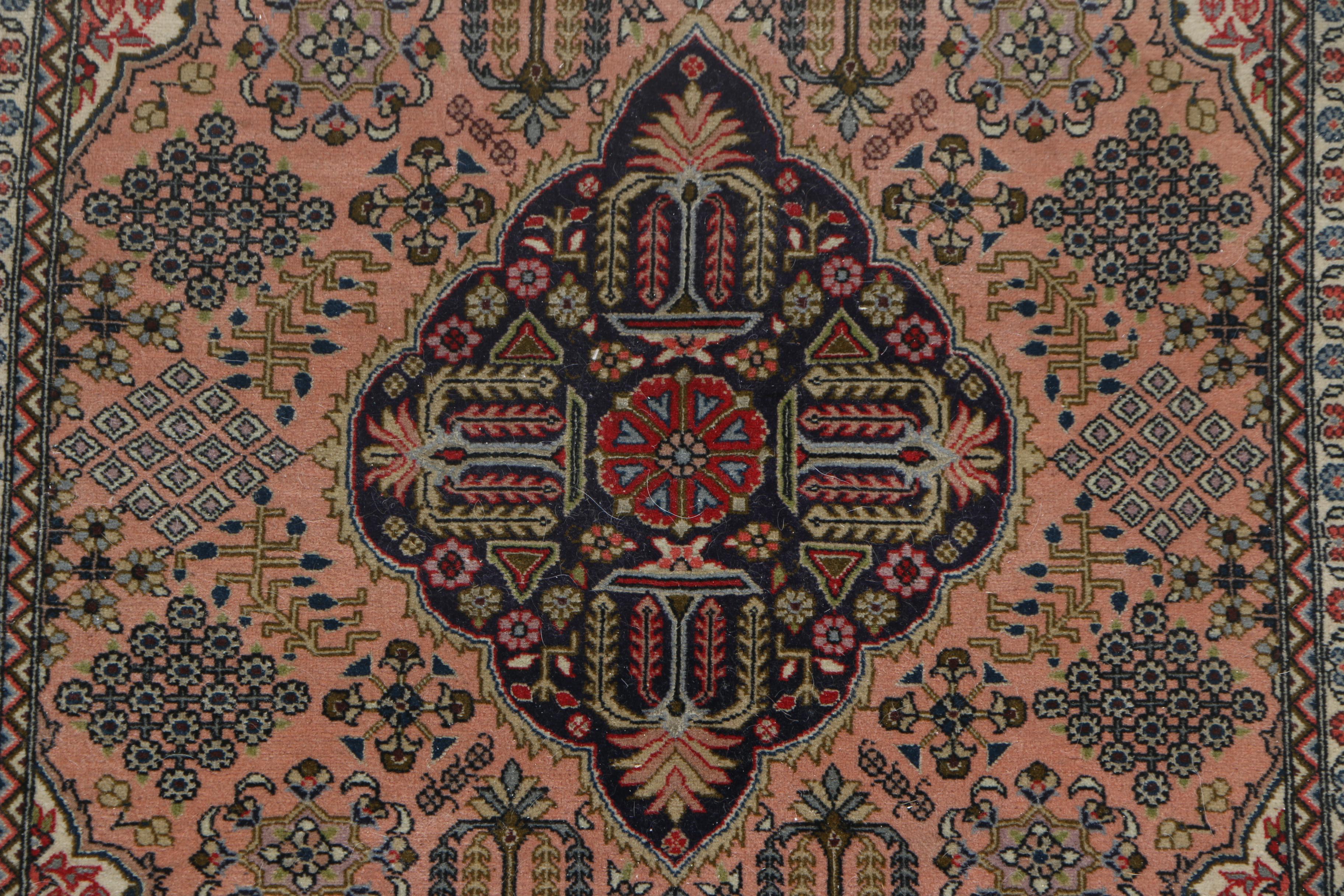 Hand-Knotted Persian Bakhtiari Area Rug