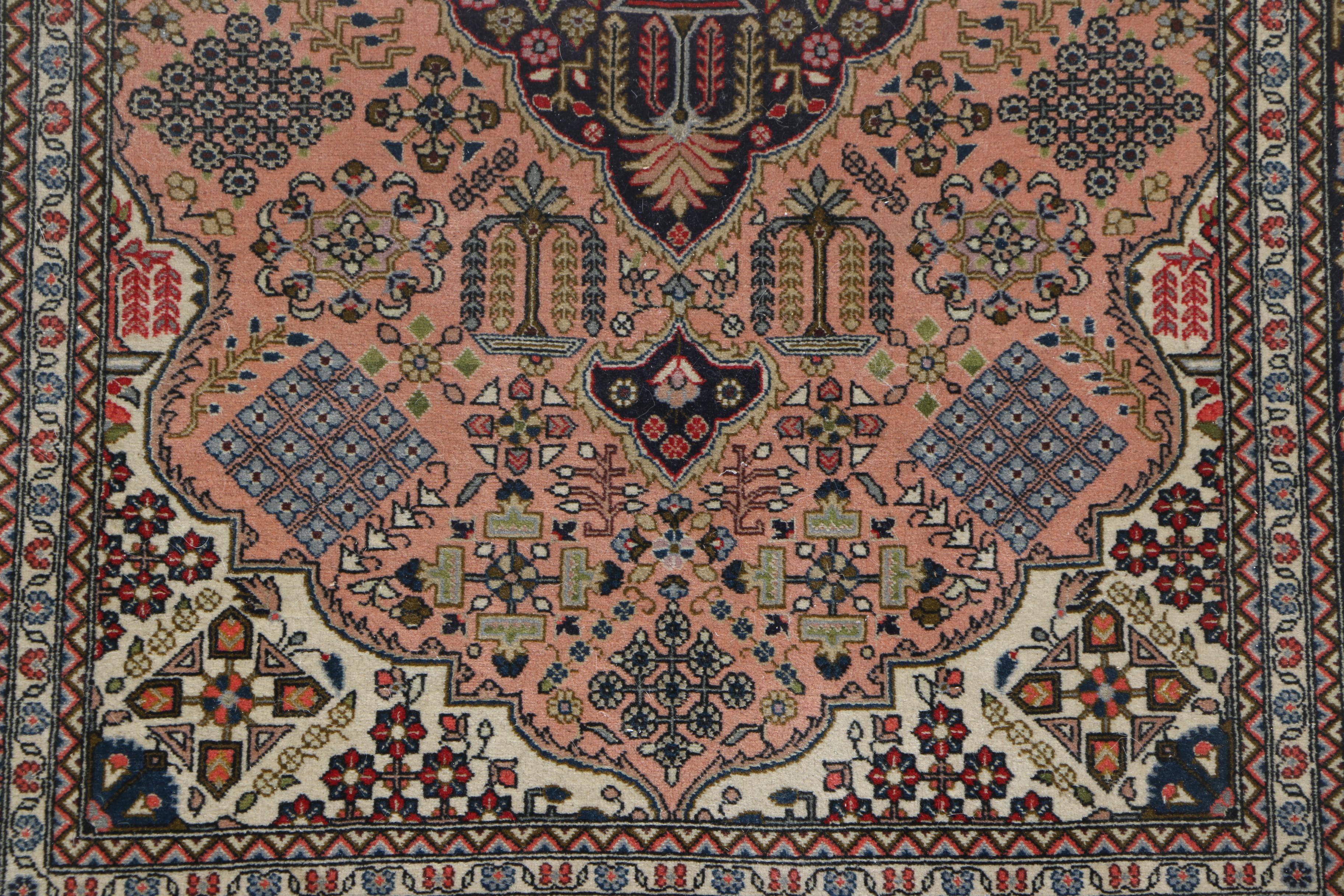 Hand-Knotted Persian Bakhtiari Area Rug