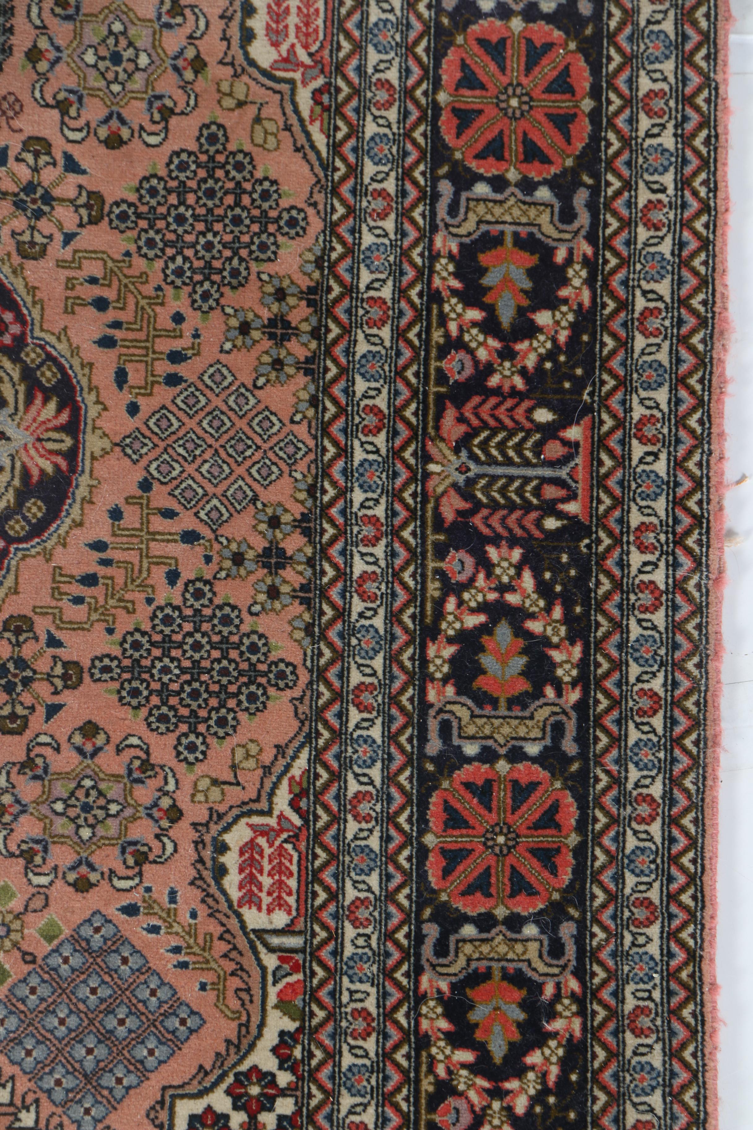 Hand-Knotted Persian Bakhtiari Area Rug