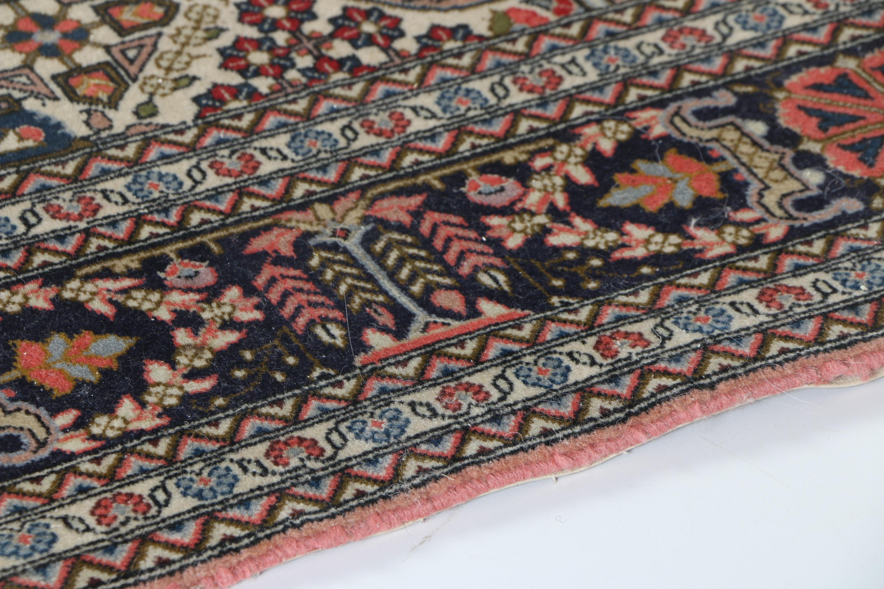 Hand-Knotted Persian Bakhtiari Area Rug