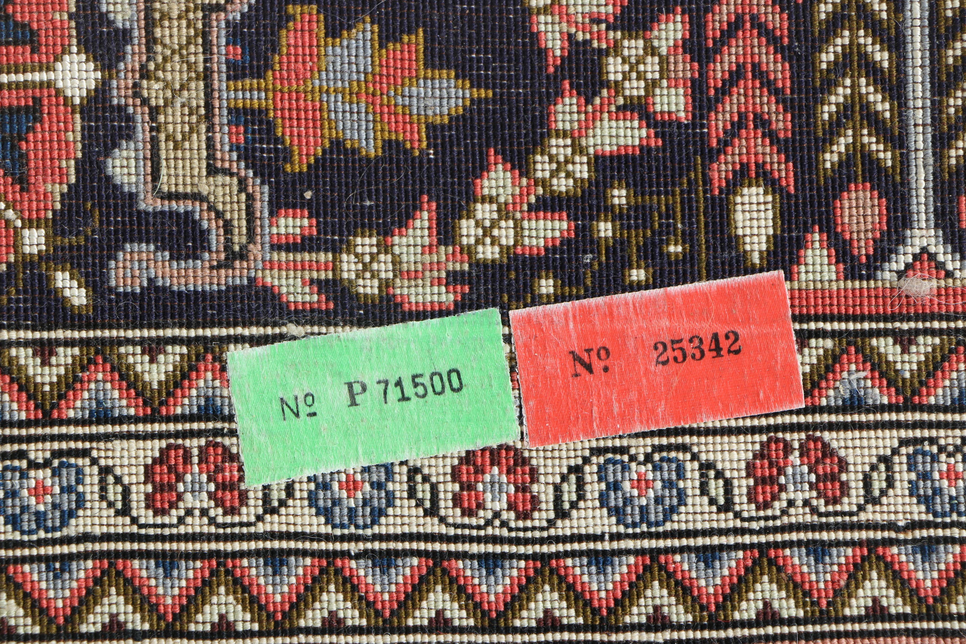 Hand-Knotted Persian Bakhtiari Area Rug