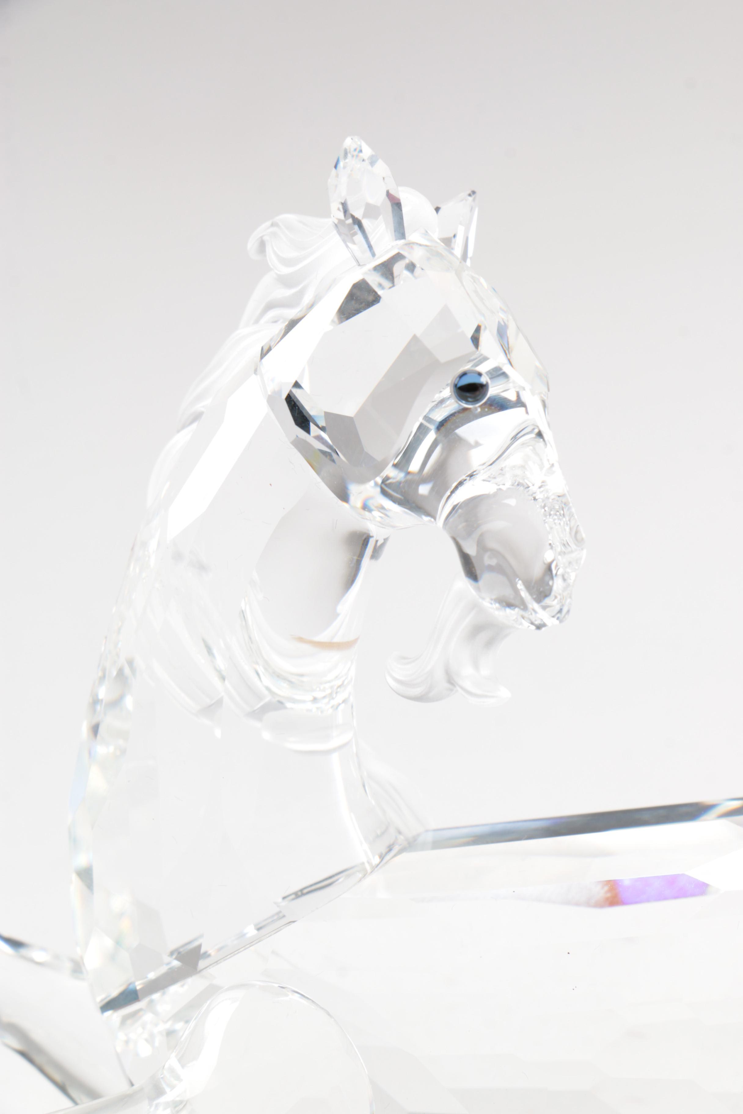 1996 Swarovski SCS Annual Edition Crystal Unicorn Figurine