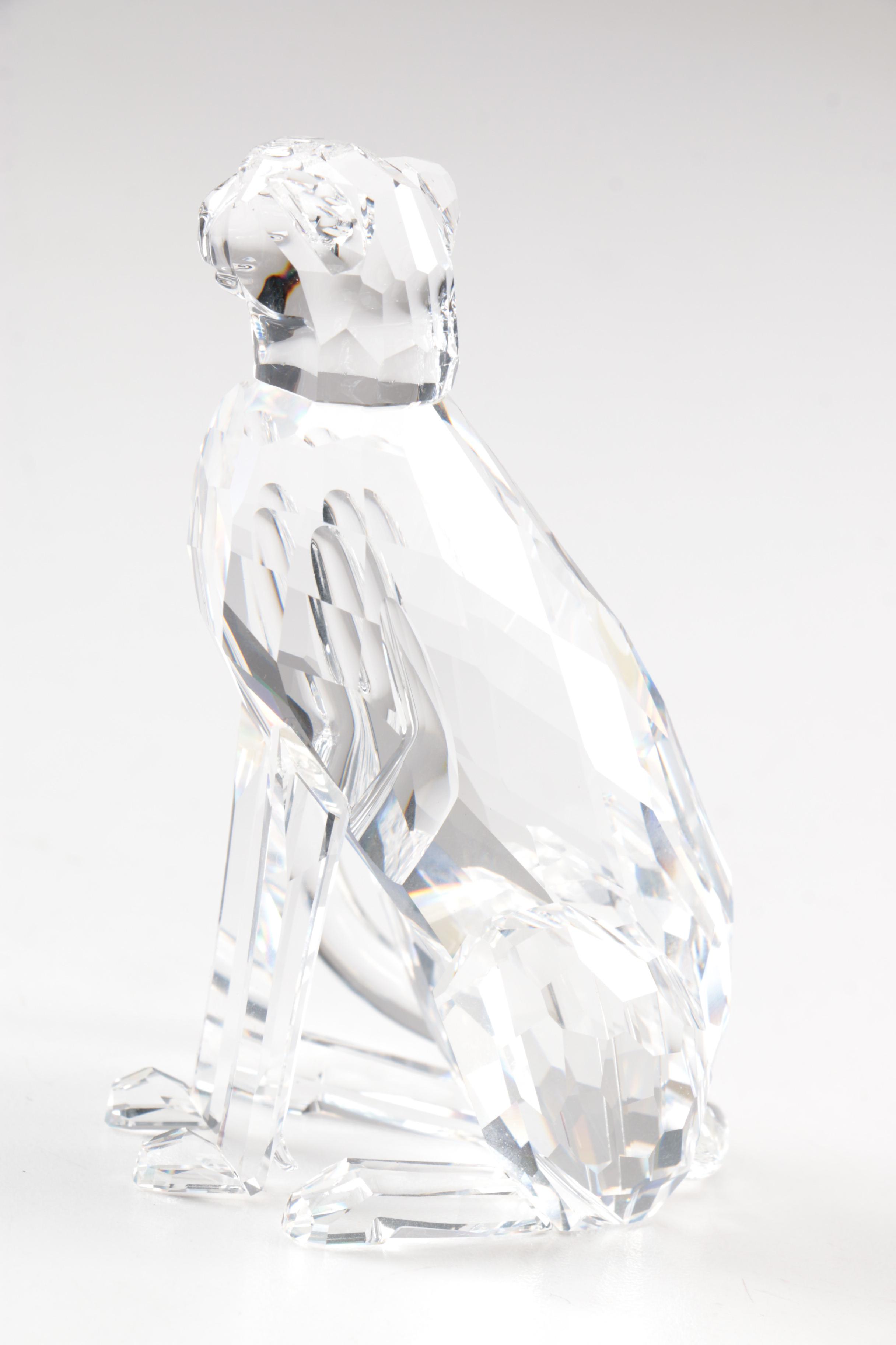 Swarovski Crystal Cheetah Figurine