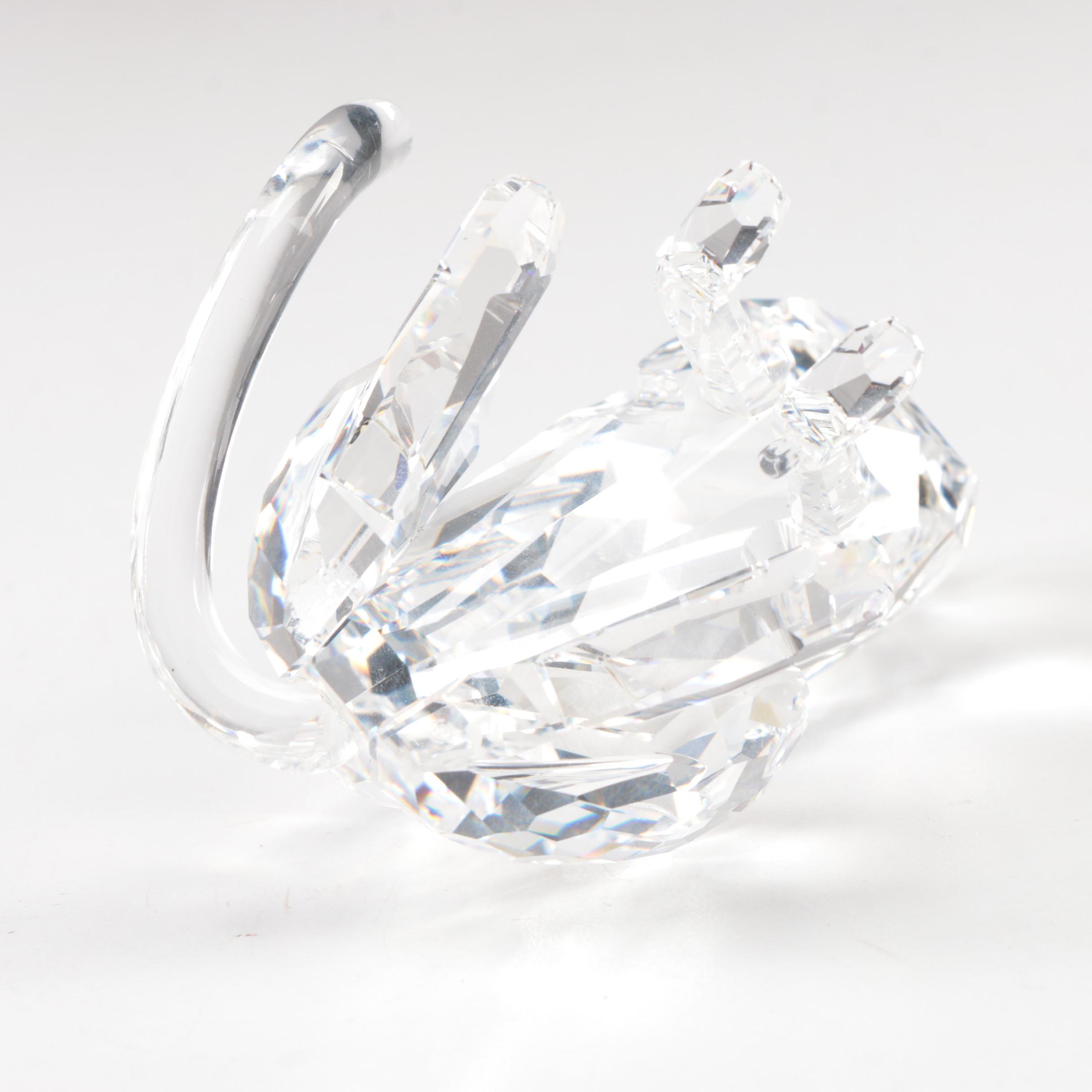 Swarovski Crystal Cheetah Figurine