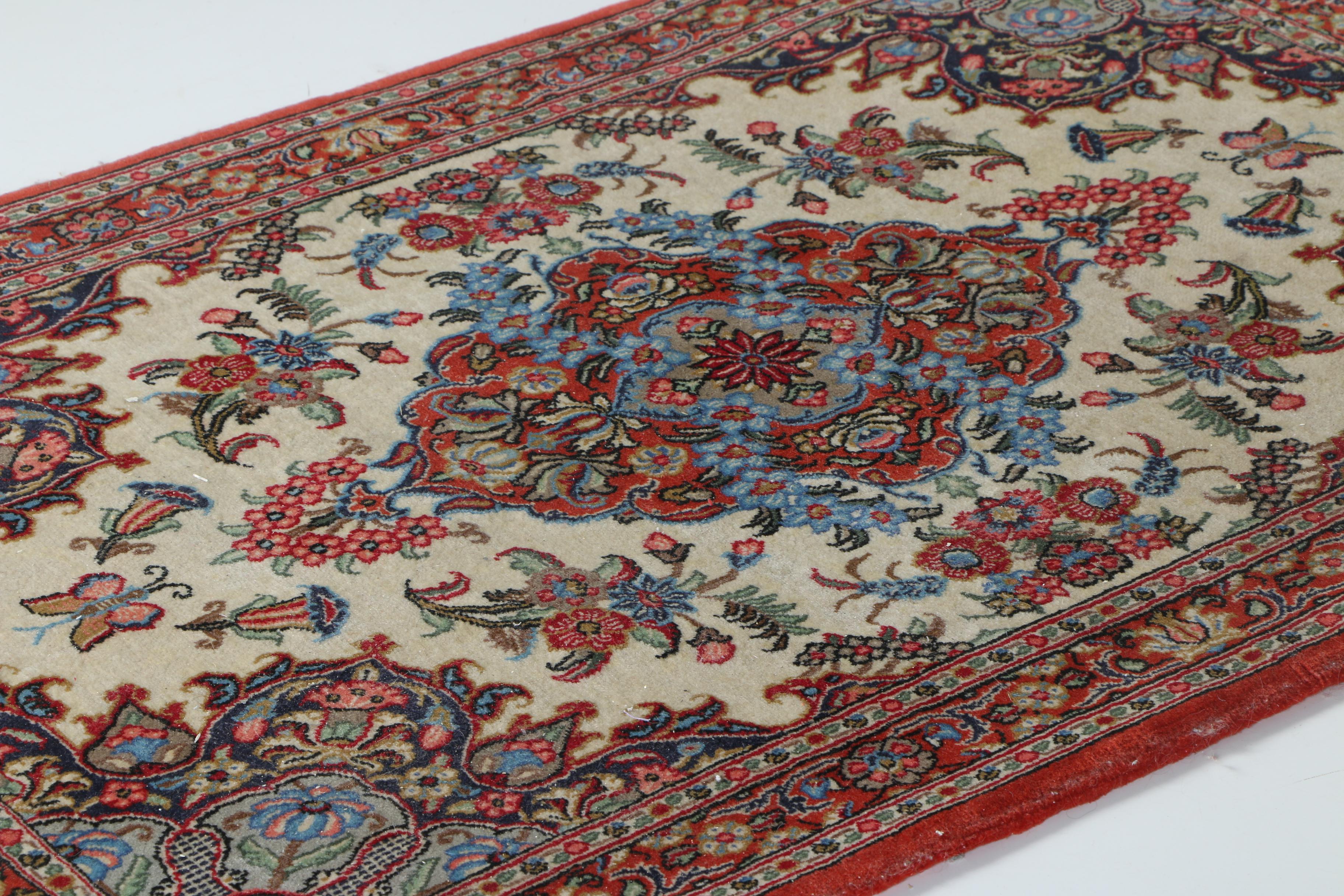 Hand-Knotted Persian Borchalu Area Rug