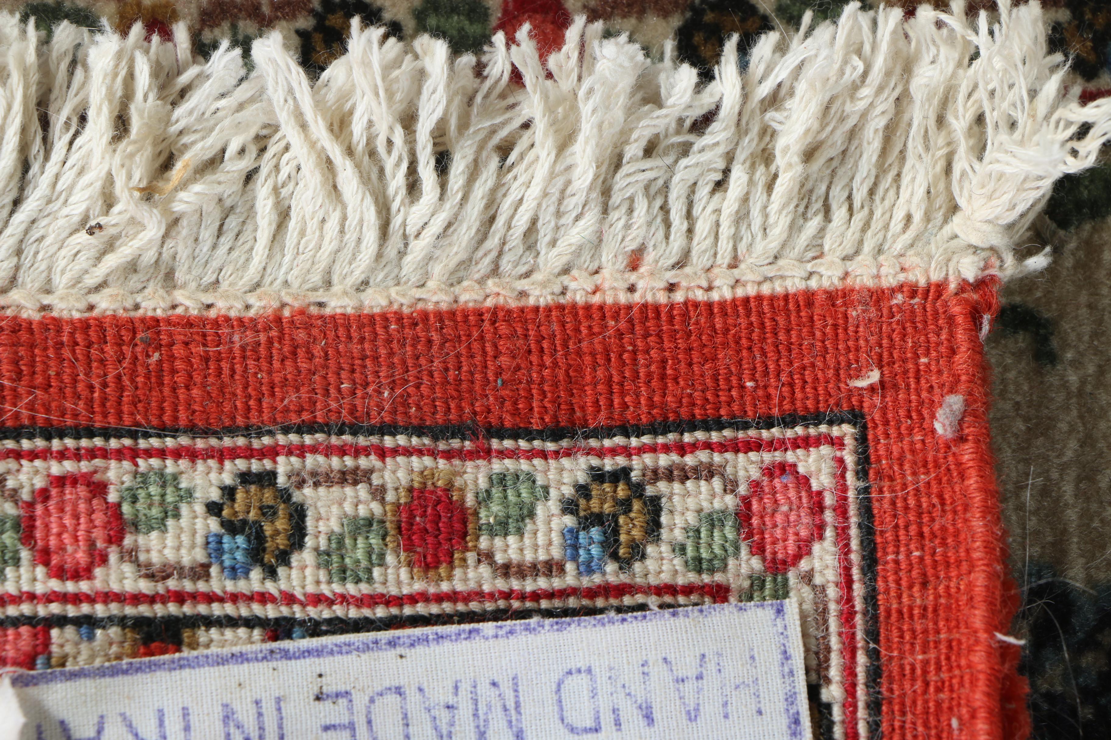 Hand-Knotted Persian Borchalu Area Rug