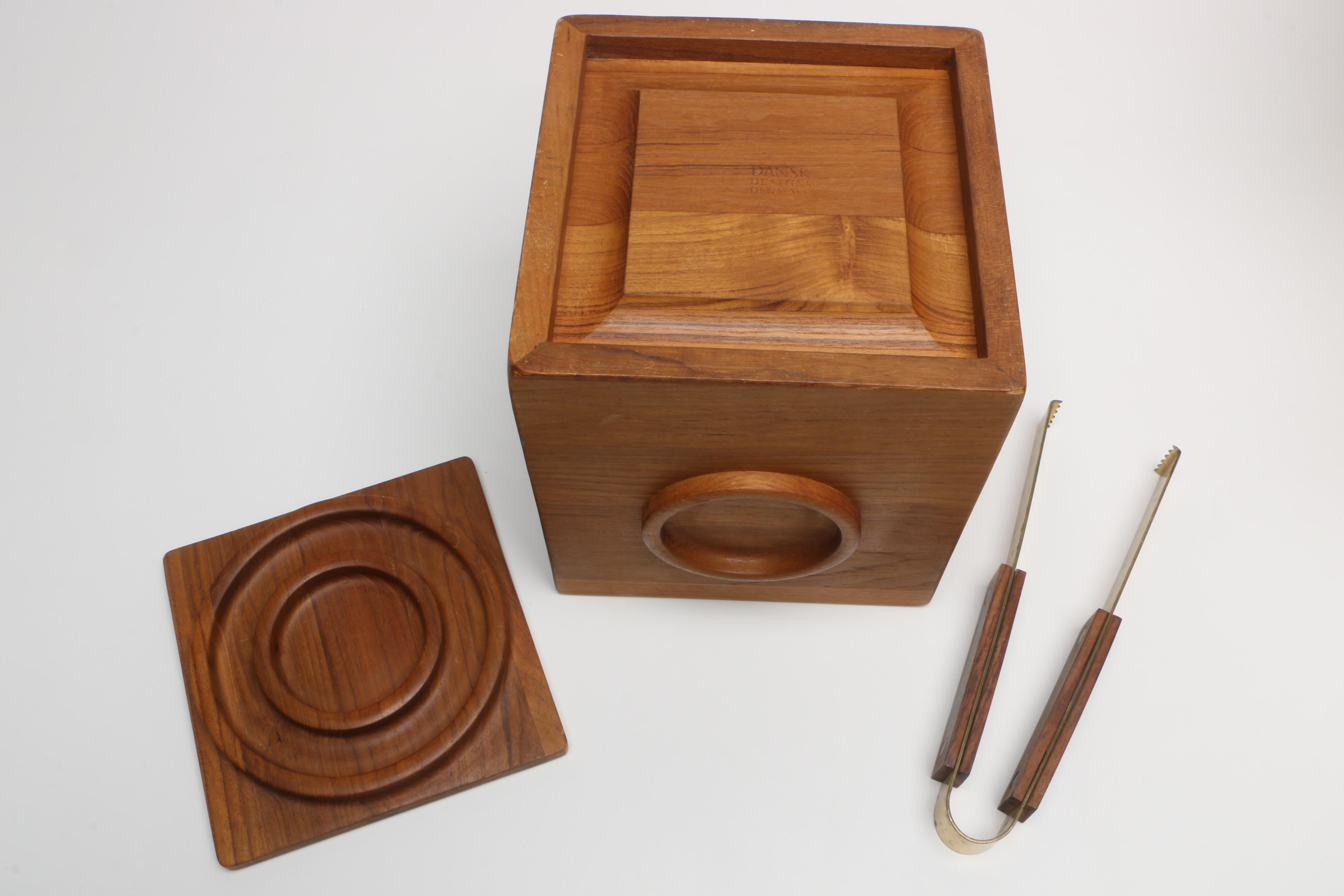 Danish Modern Jens Quistgaard for Dansk Teak Ice Bucket