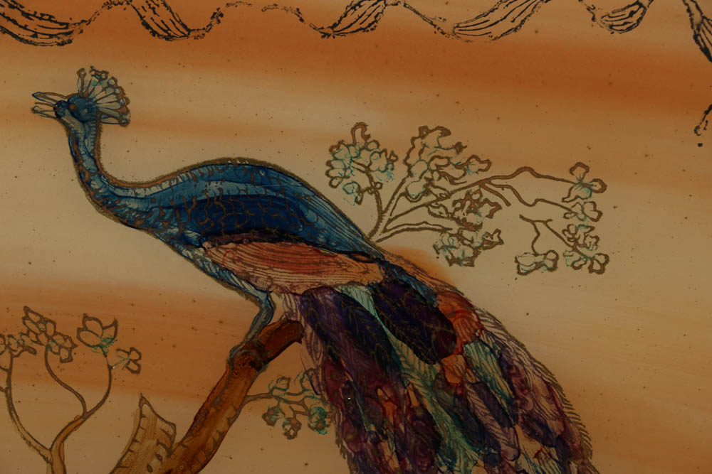 Gouache Painting Serving Tray