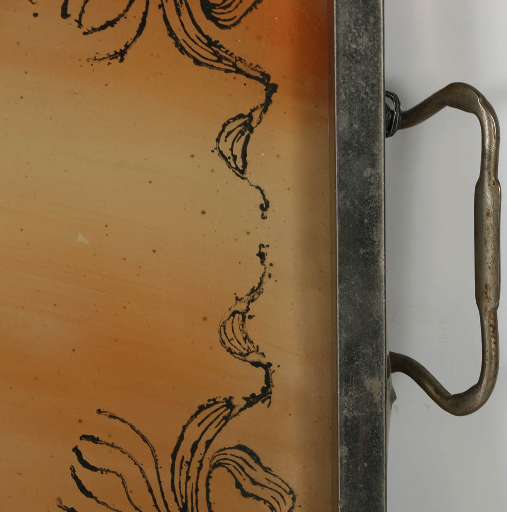 Gouache Painting Serving Tray