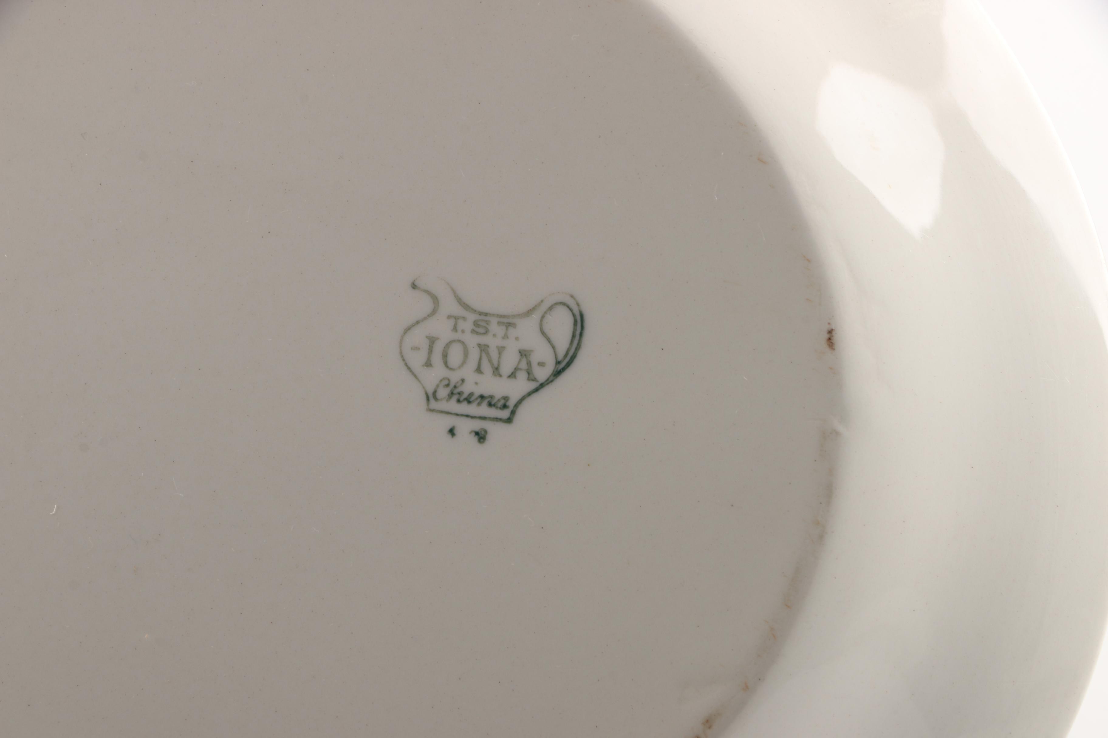 Vintage Porcelain Tableware Featuring Taylor Smith Taylor China