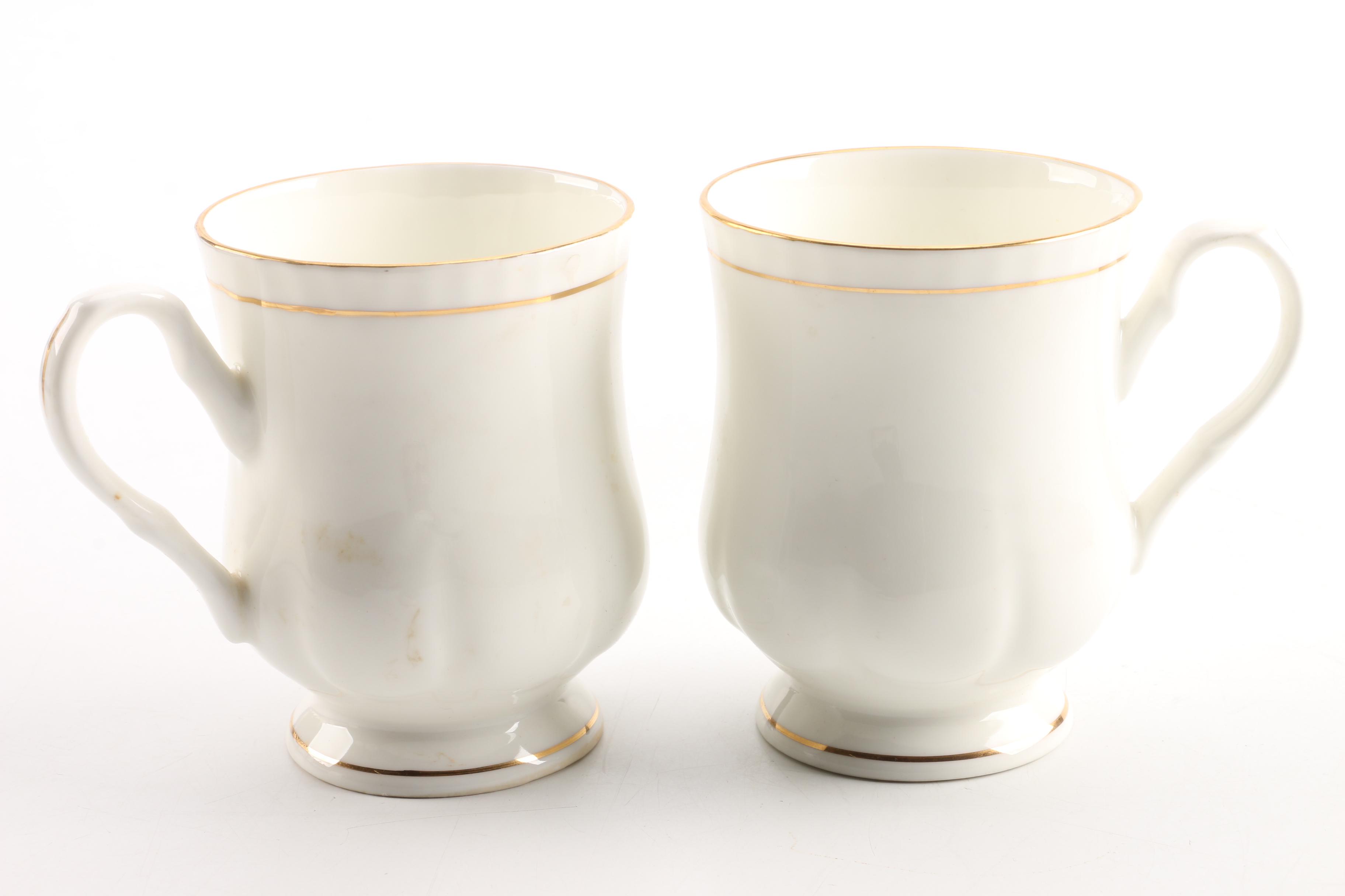 Vintage Porcelain Tableware Featuring Taylor Smith Taylor China