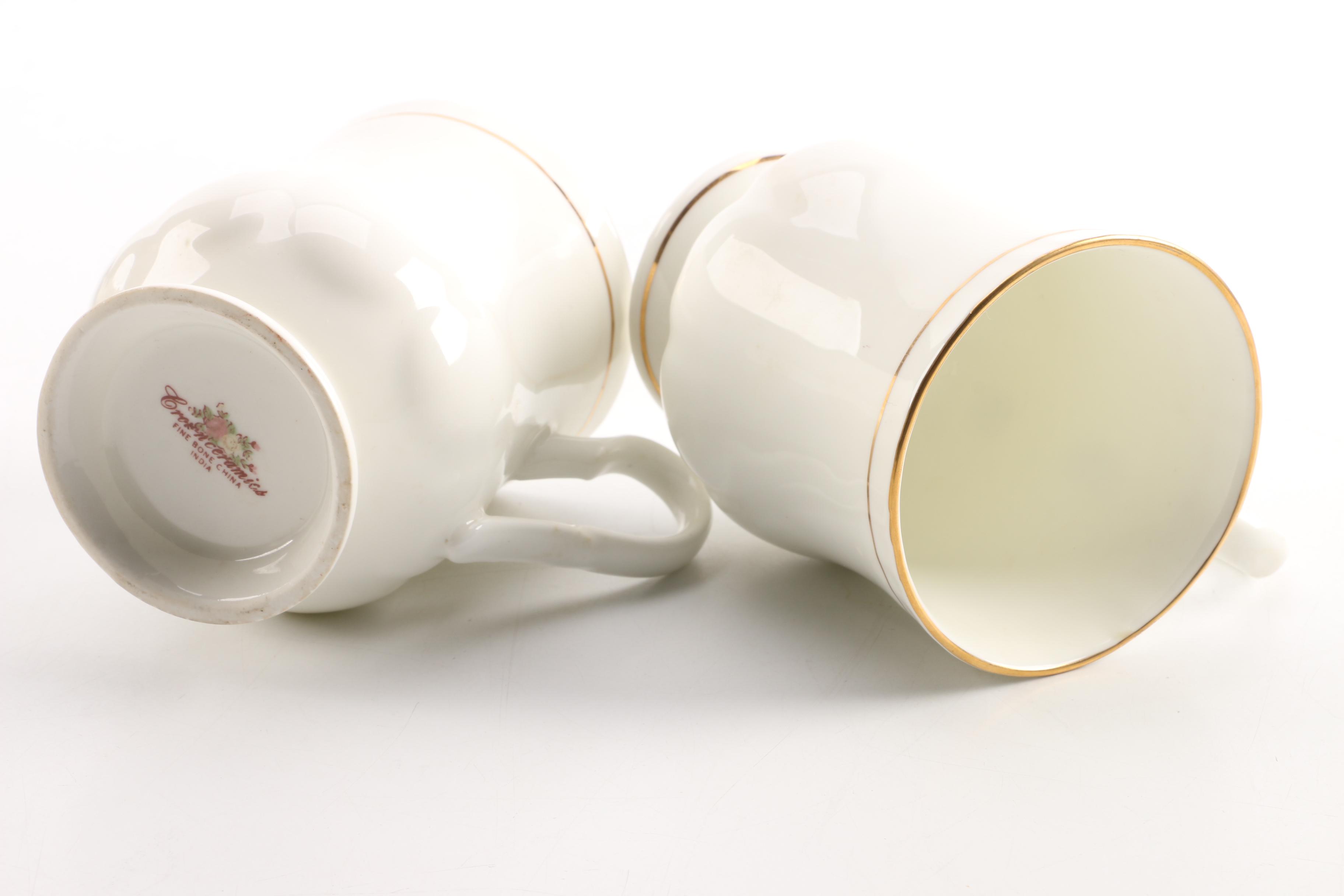 Vintage Porcelain Tableware Featuring Taylor Smith Taylor China