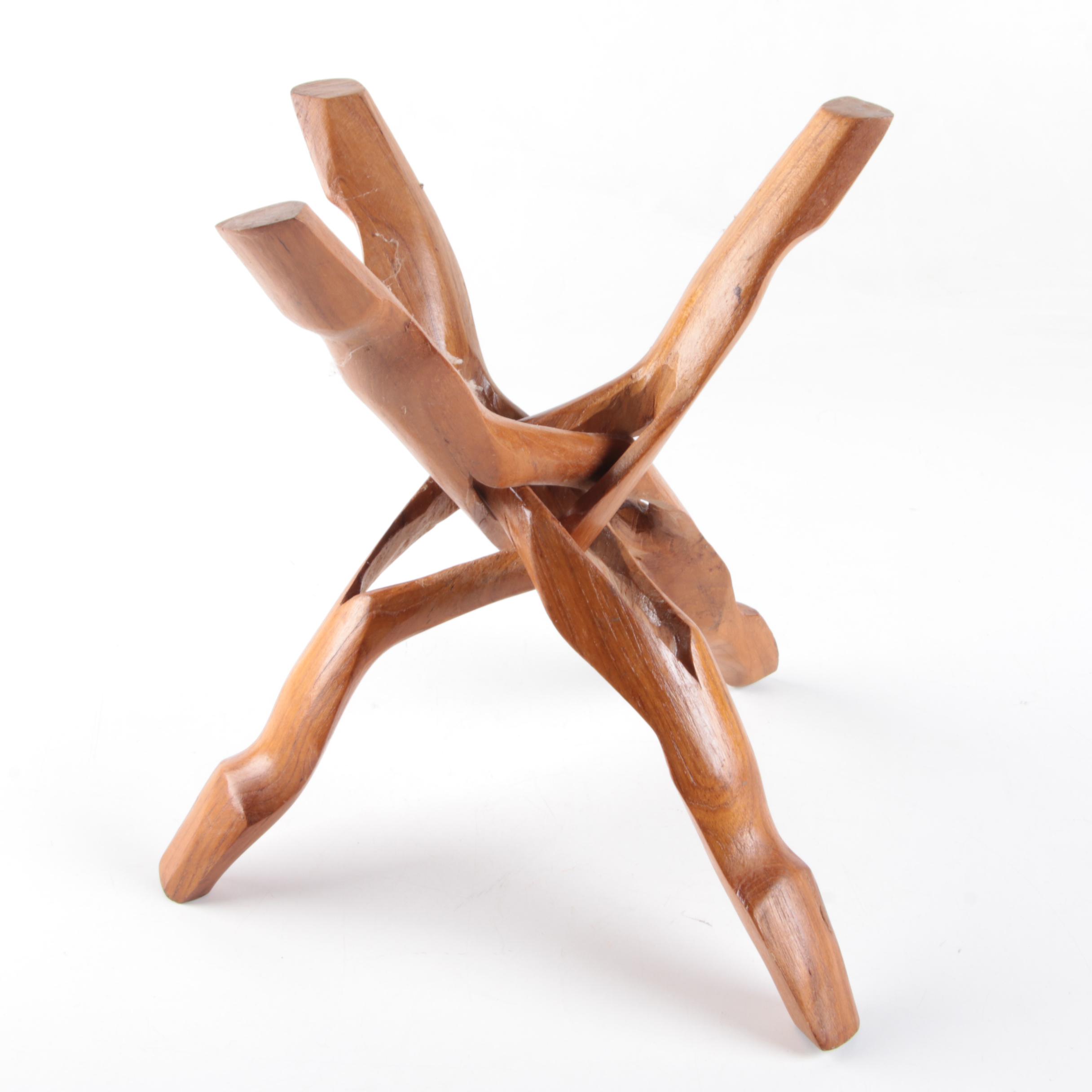 Vintage Teak Accent Table