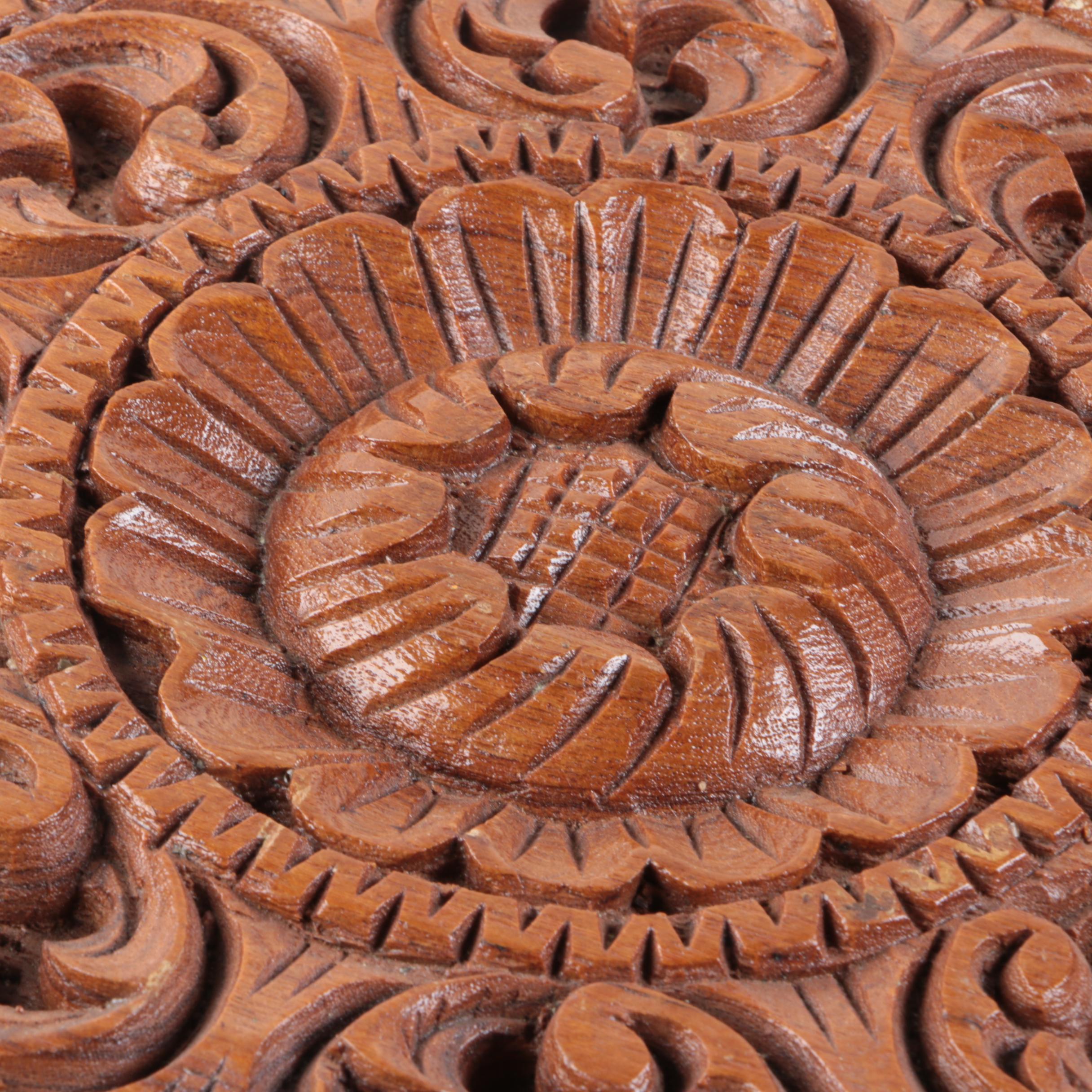 Vintage Teak Accent Table