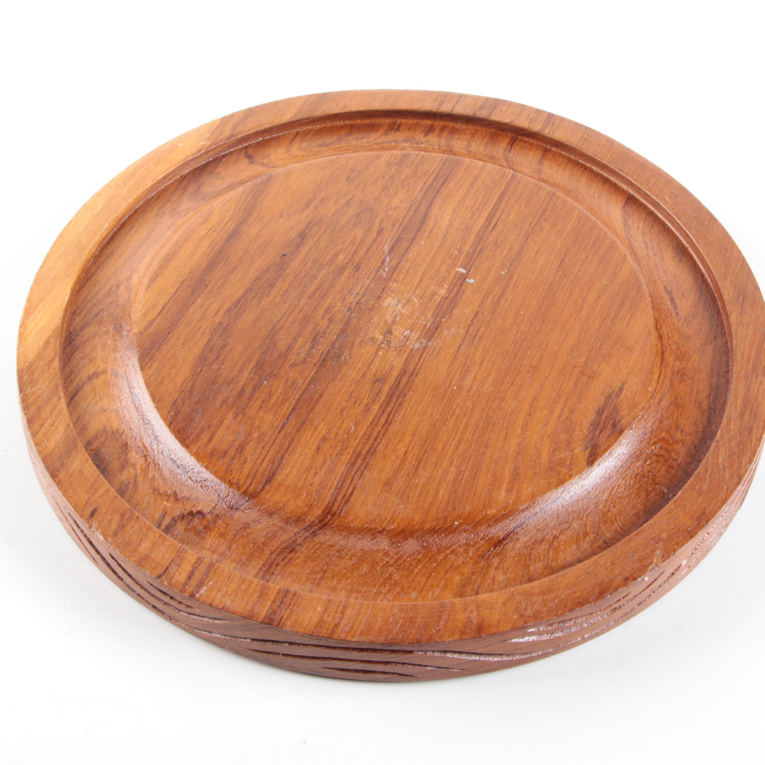 Vintage Teak Accent Table