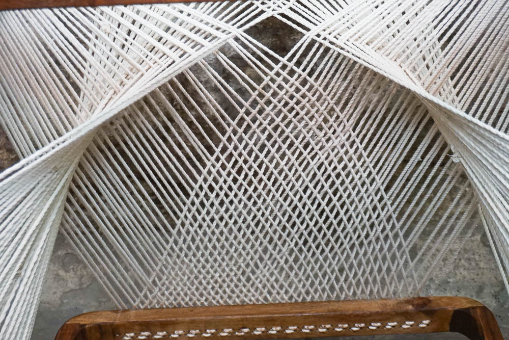 Danish Modern String Chair and Ottoman